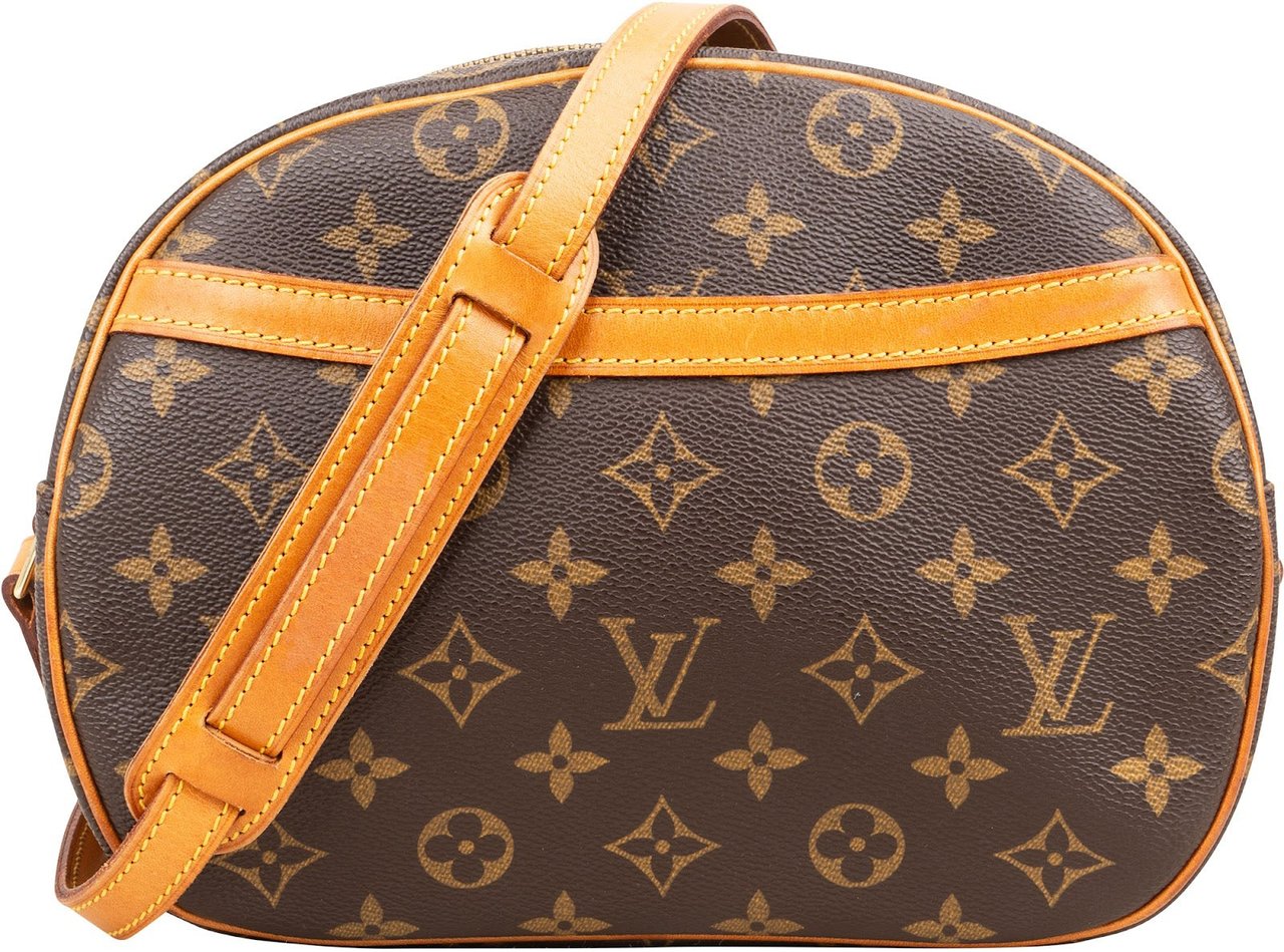 Louis Vuitton Louis Vuitton Monogram Canvas Blois Crossbody Bag Bruin
