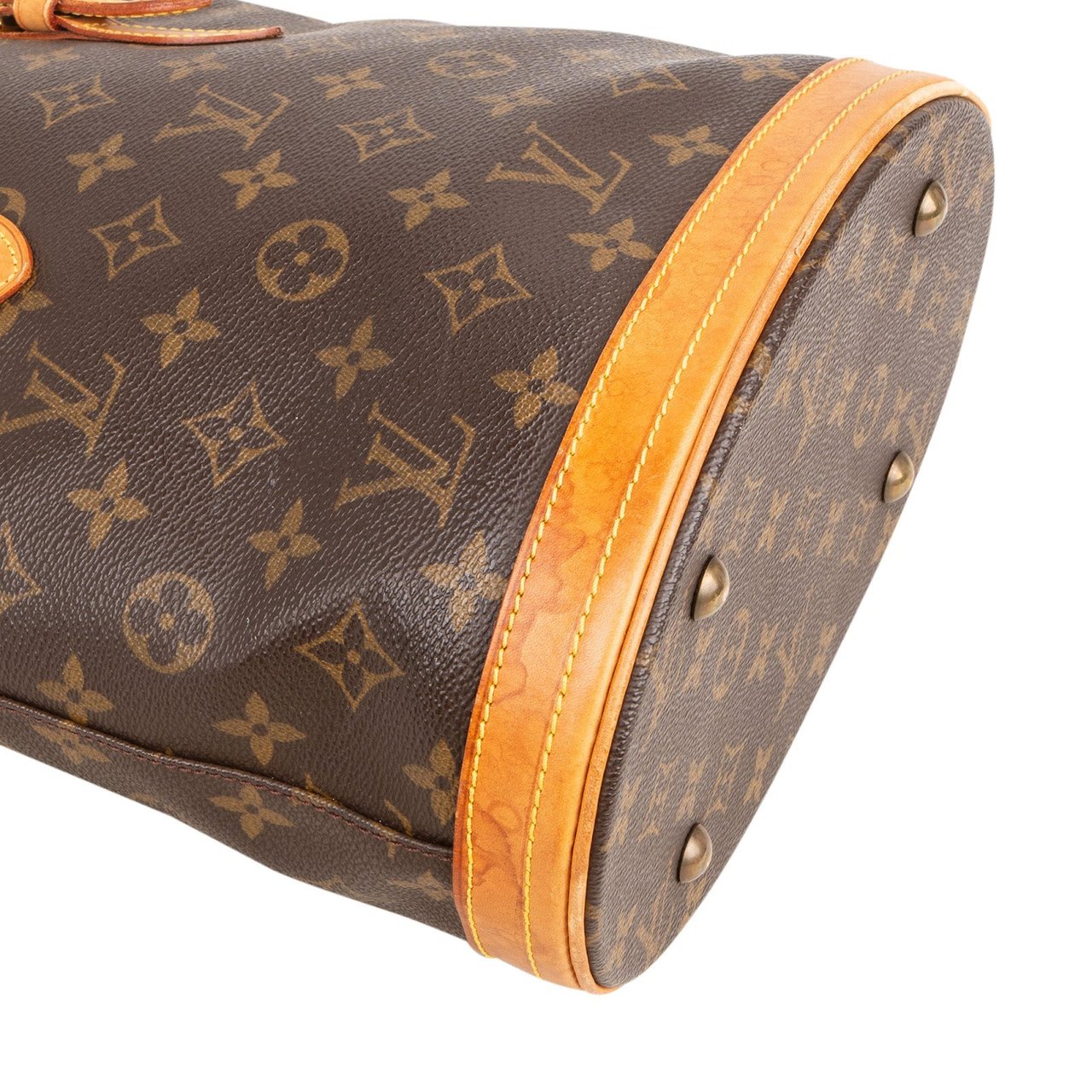 Louis Vuitton Louis Vuitton Monogram Canvas Bucket PM Shoulder Bag Bruin