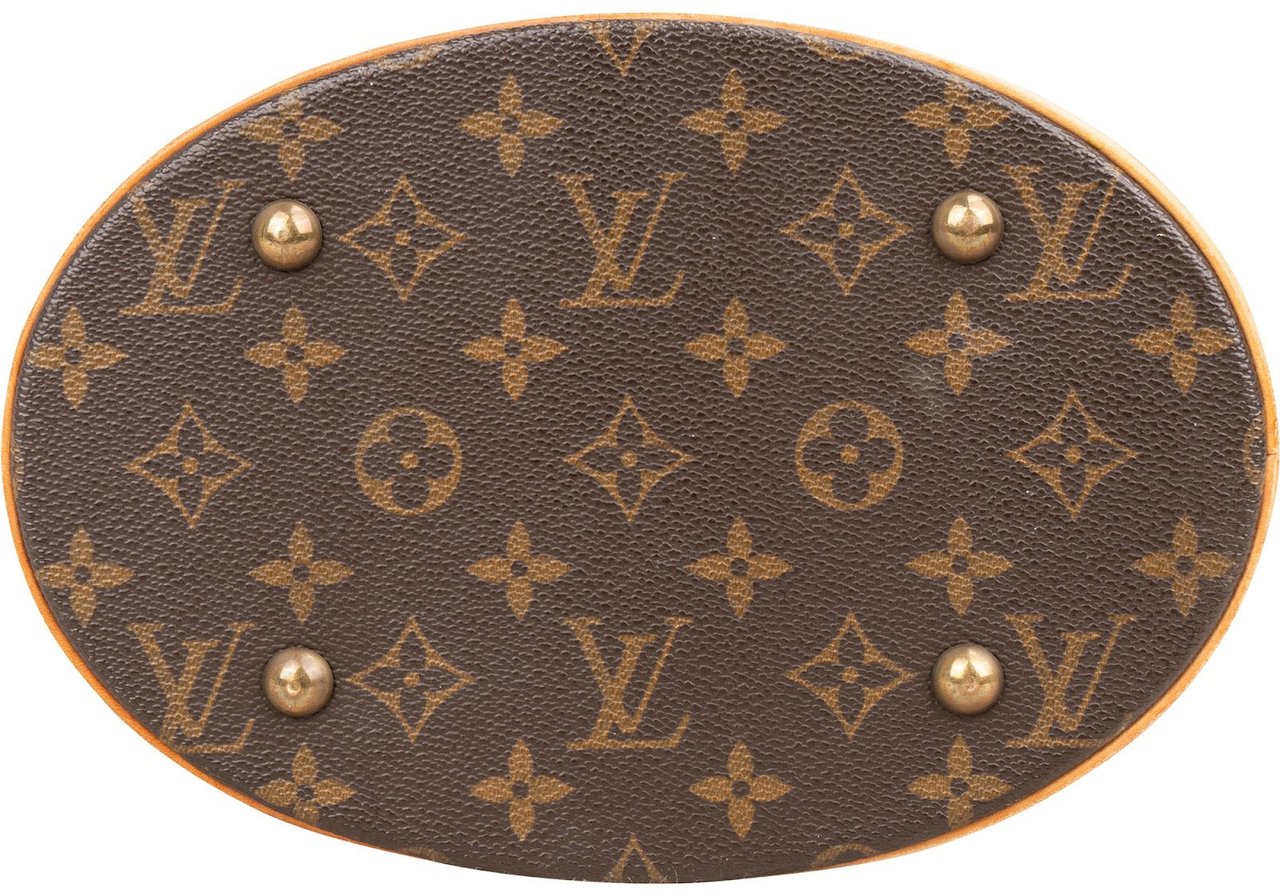 Louis Vuitton Louis Vuitton Monogram Canvas Bucket PM Shoulder Bag Bruin