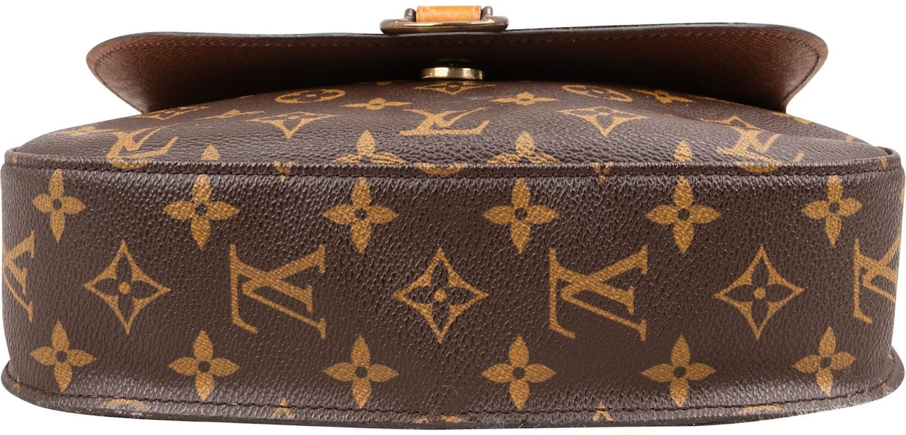 Louis Vuitton Louis Vuitton Monogram Canvas Saint Cloud GM Crossbody Bag Bruin