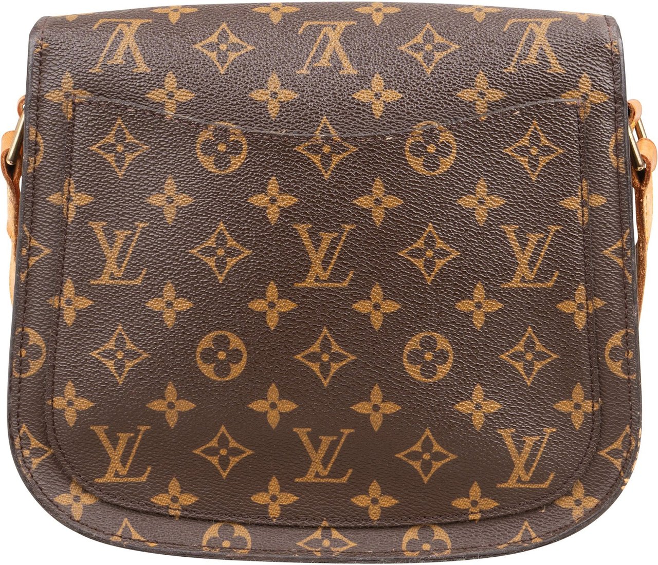 Louis Vuitton Louis Vuitton Monogram Canvas Saint Cloud GM Crossbody Bag Bruin