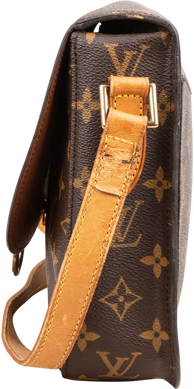 Louis Vuitton Louis Vuitton Monogram Canvas Saint Cloud GM Crossbody Bag Bruin