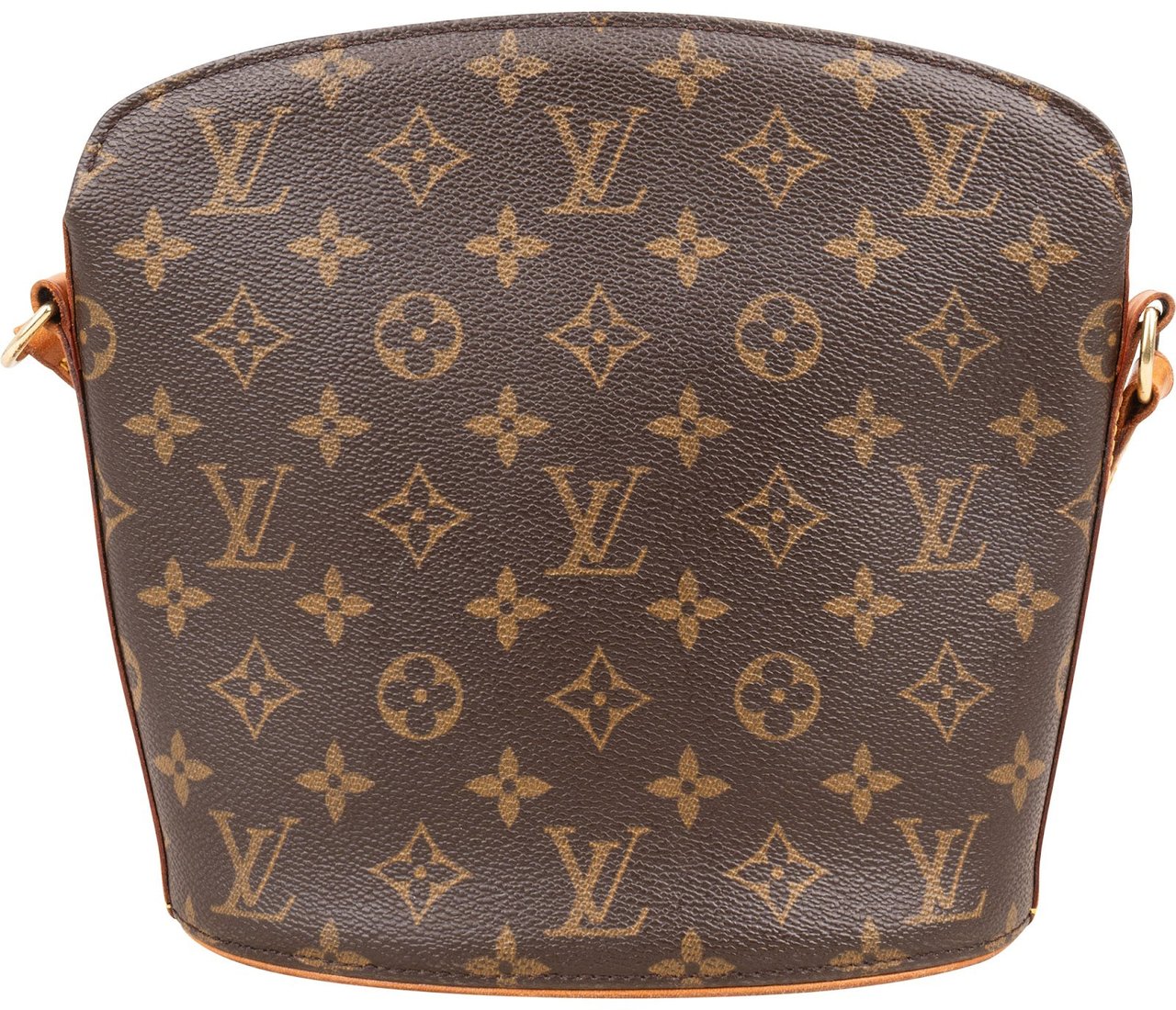 Louis Vuitton Louis Vuitton Monogram Canvas Drouot Crossbody Bag Bruin