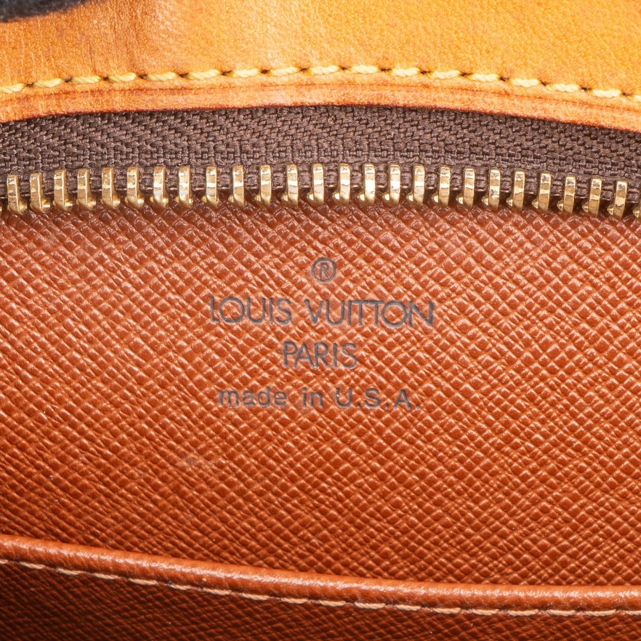 Louis Vuitton Louis Vuitton Monogram Canvas Drouot Crossbody Bag Bruin