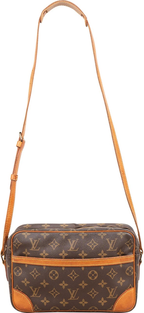 Louis Vuitton Louis Vuitton Monogram Canvas Trocadero 27 Crossbody Bag Bruin