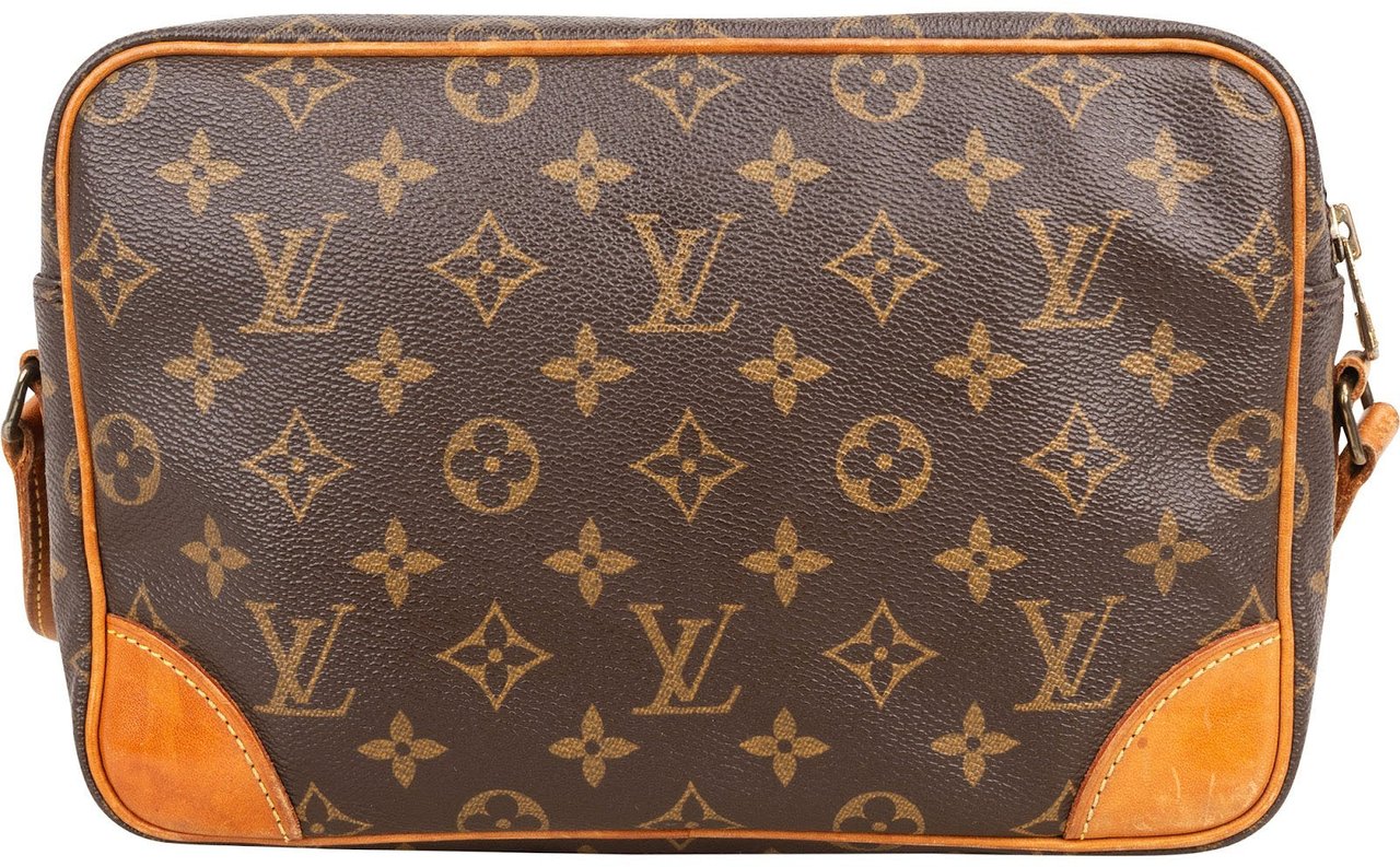 Louis Vuitton Louis Vuitton Monogram Canvas Trocadero 27 Crossbody Bag Bruin