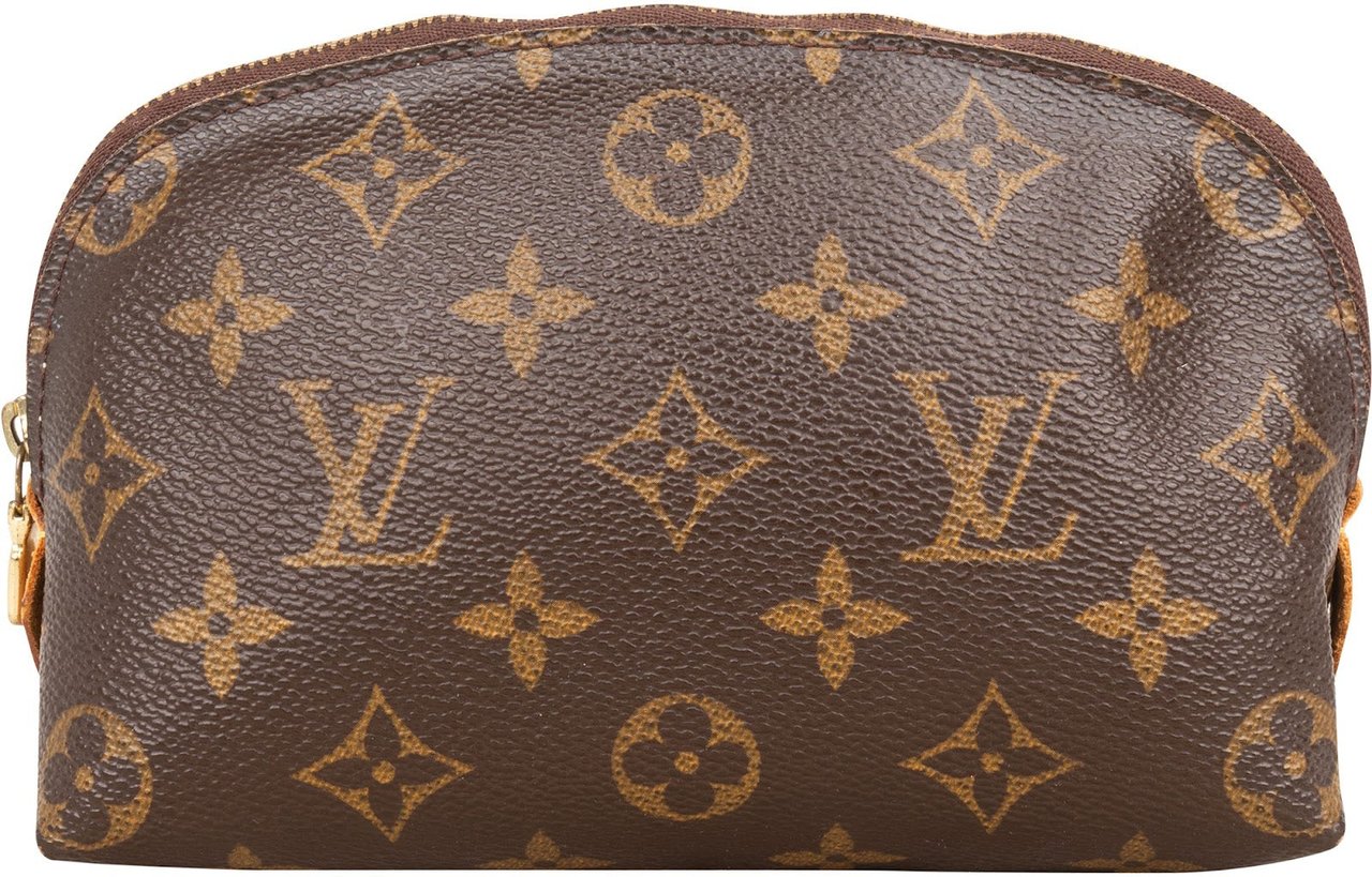 Louis Vuitton Louis Vuitton Monogram Canvas Cosmétique PM Pouch Bruin