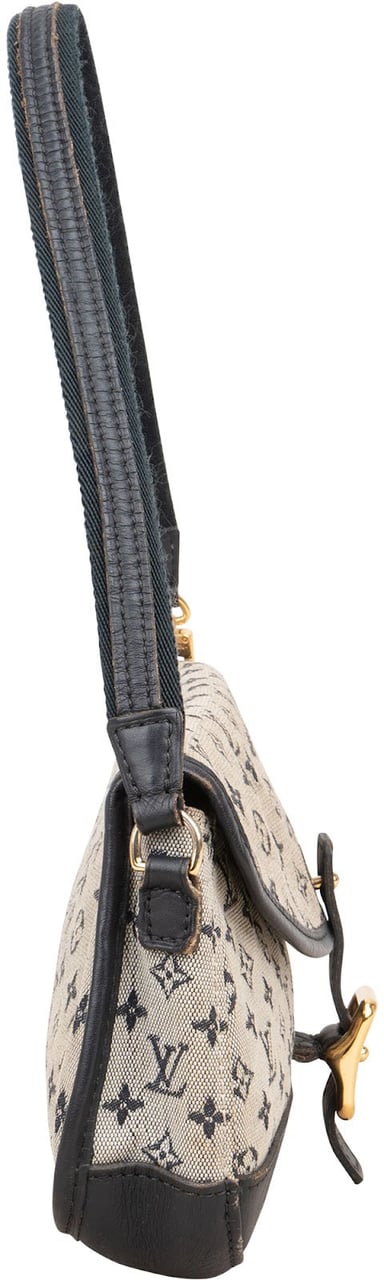 Louis Vuitton Louis Vuitton Monogram Mini Lin Marjorie Shoulder Bag Blauw