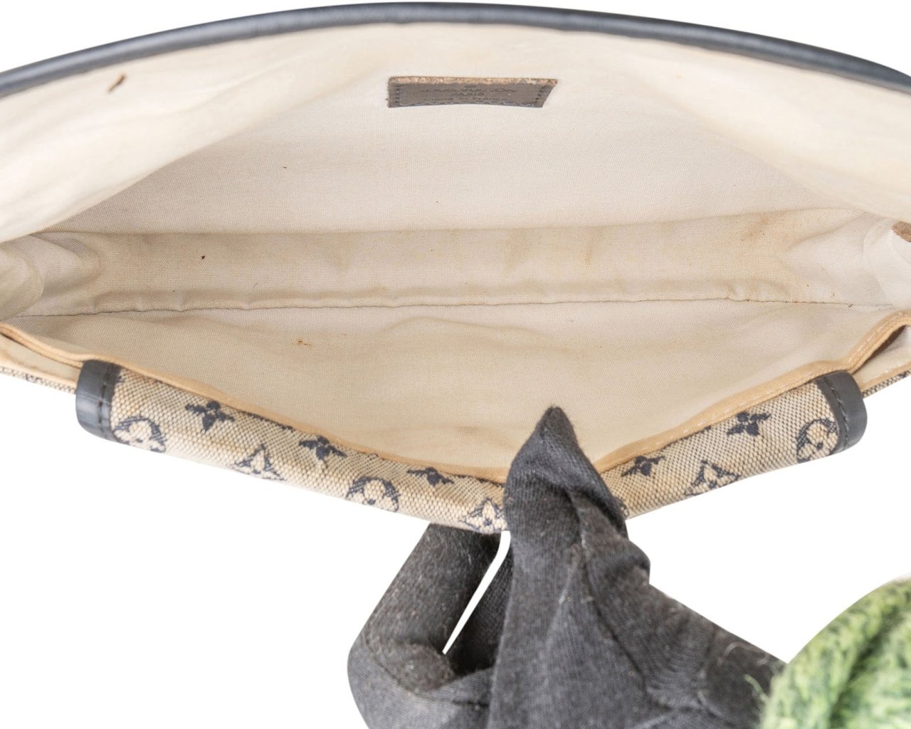 Louis Vuitton Louis Vuitton Monogram Mini Lin Marjorie Shoulder Bag Blauw