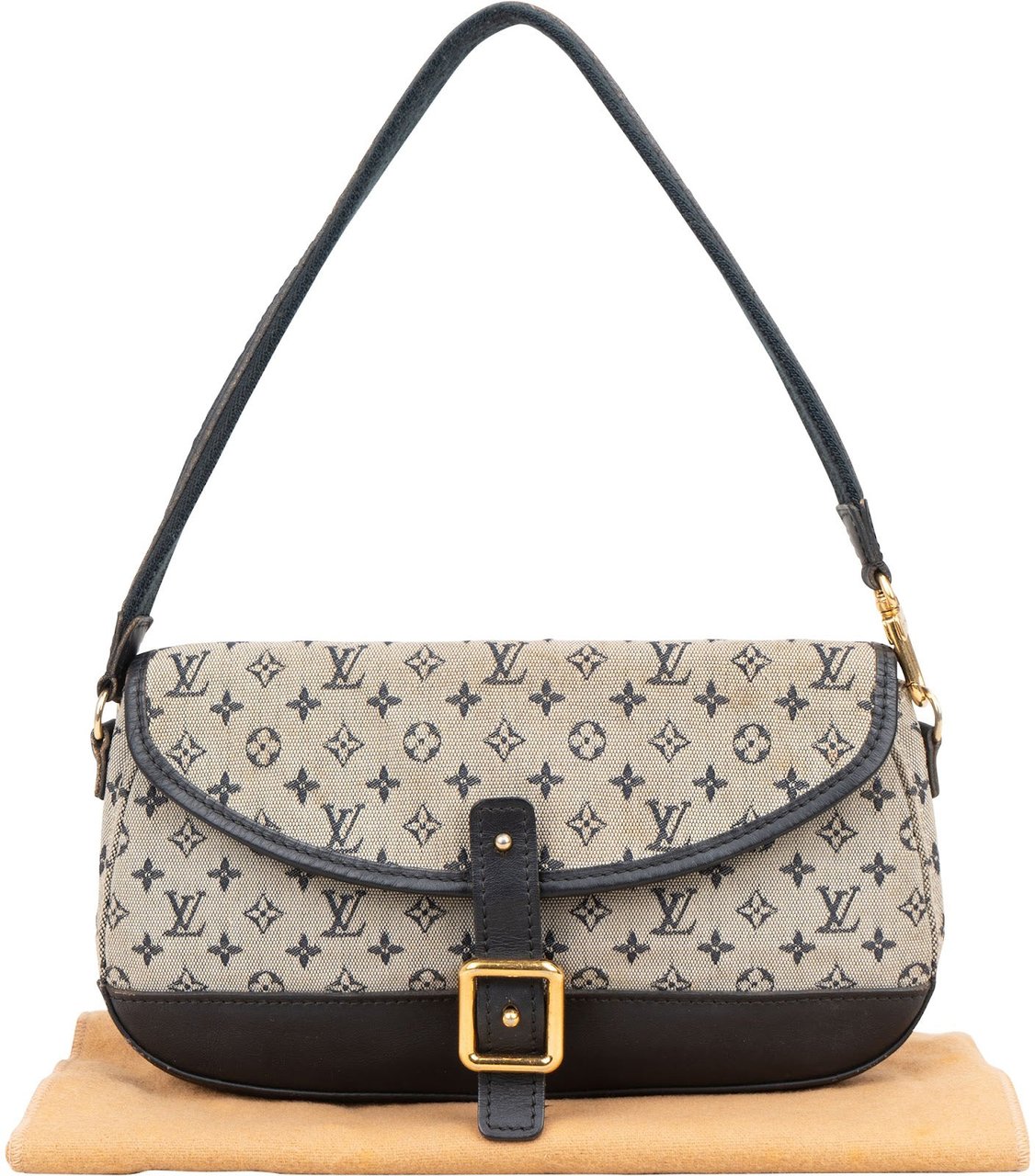 Louis Vuitton Louis Vuitton Monogram Mini Lin Marjorie Shoulder Bag Blauw