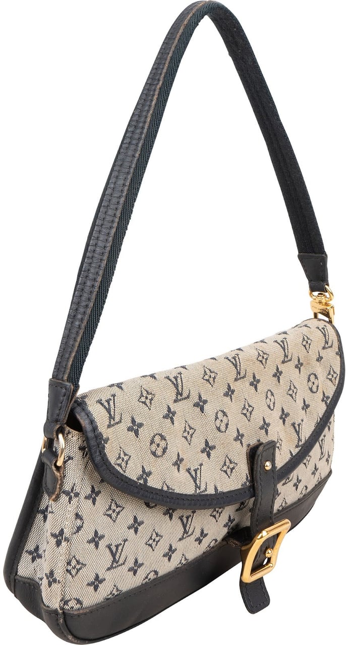 Louis Vuitton Louis Vuitton Monogram Mini Lin Marjorie Shoulder Bag Blauw