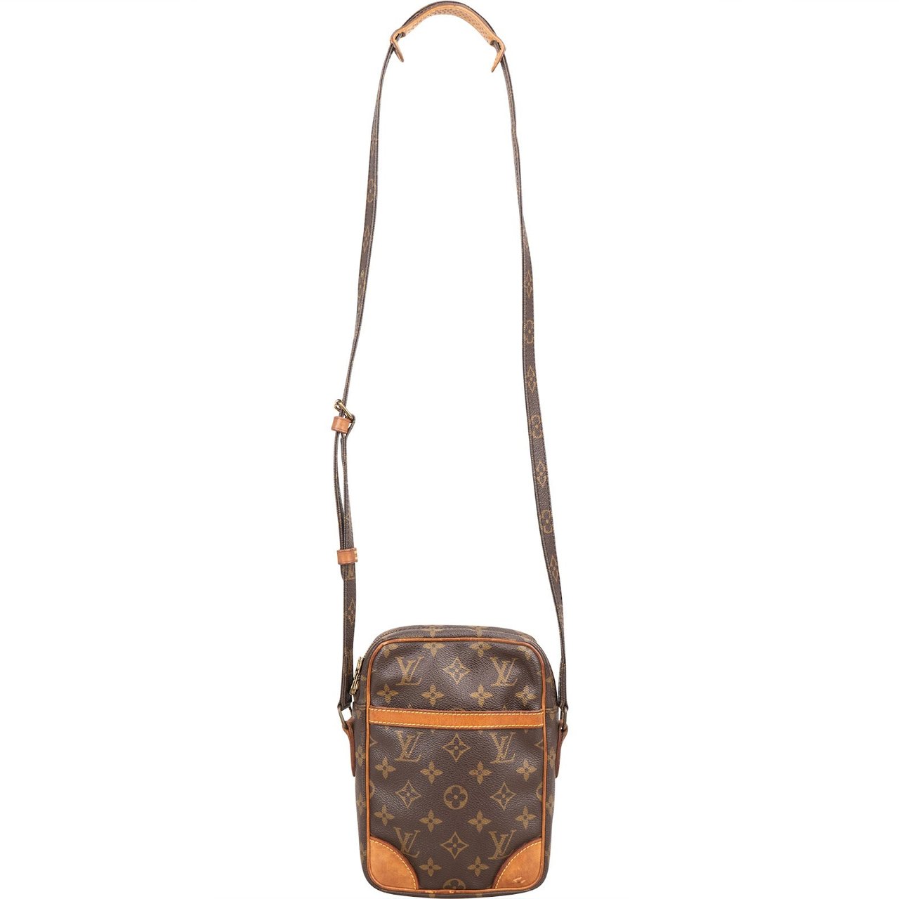 Louis Vuitton Louis Vuitton Monogram Canvas Danube Crossbody Bag Bruin