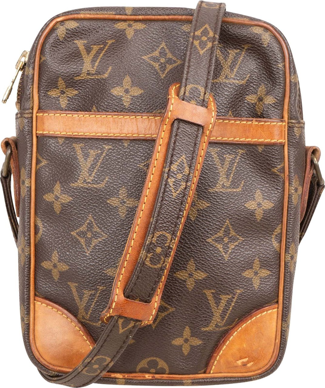 Louis Vuitton Louis Vuitton Monogram Canvas Danube Crossbody Bag Bruin