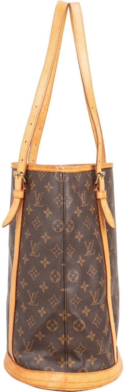 Louis Vuitton Louis Vuitton Monogram Canvas Bucket GM Shoulder Bag Bruin