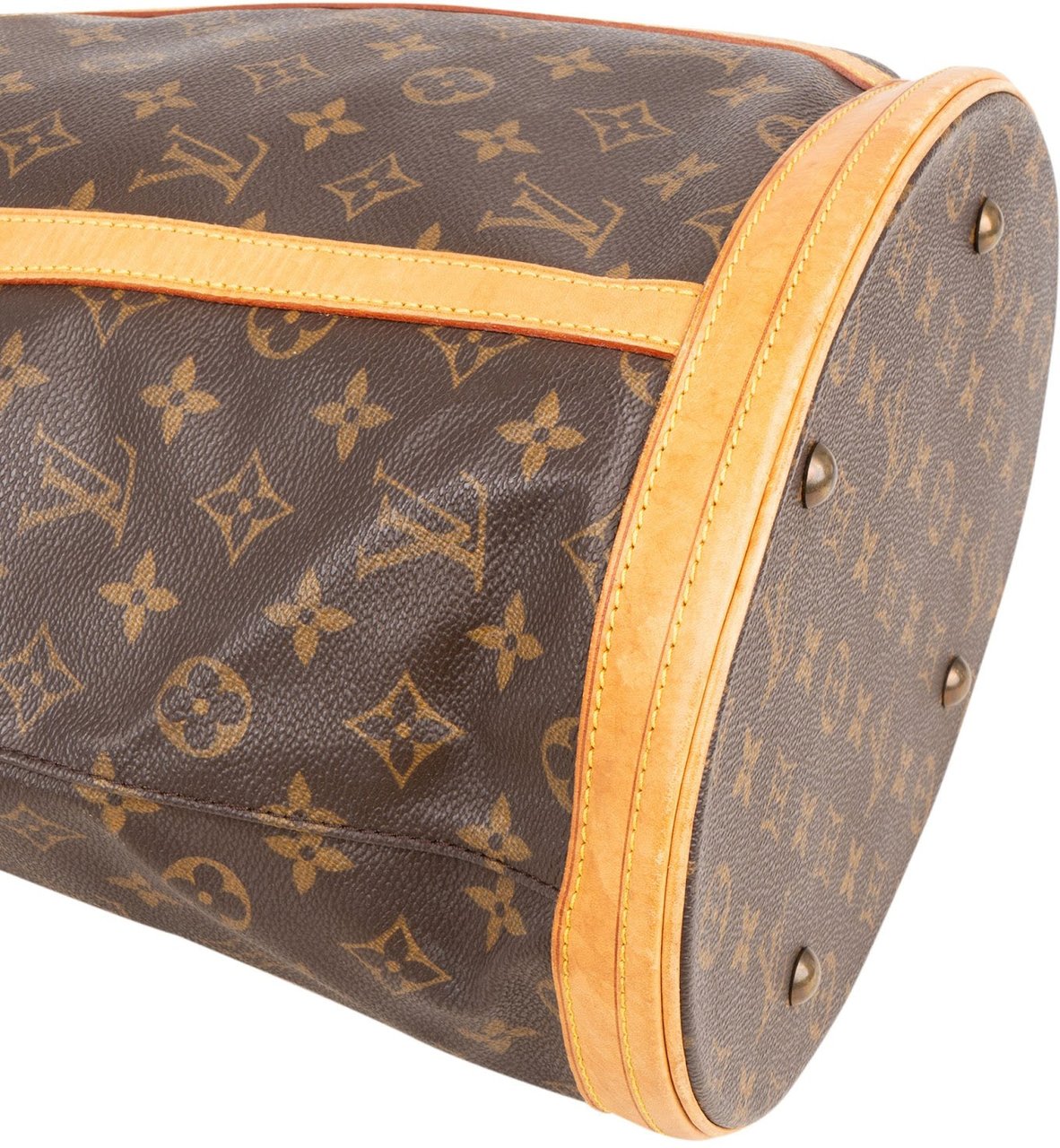 Louis Vuitton Louis Vuitton Monogram Canvas Bucket GM Shoulder Bag Bruin