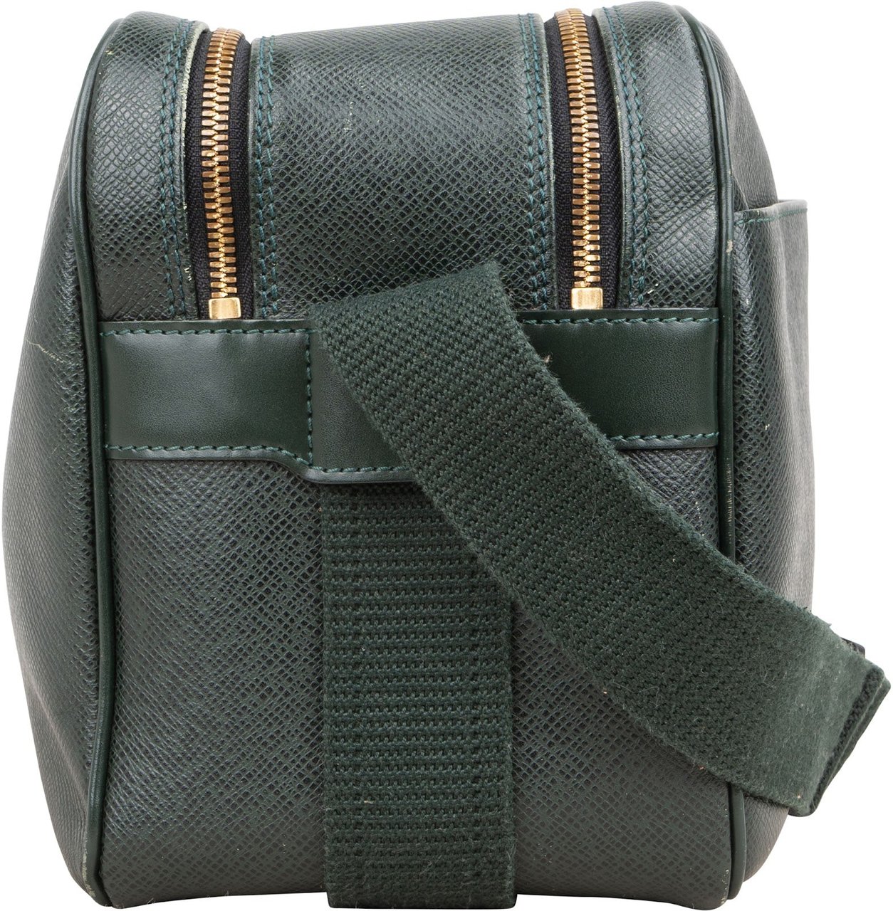 Louis Vuitton Green Taiga Leather Reporter PM Crossbody Bag Groen