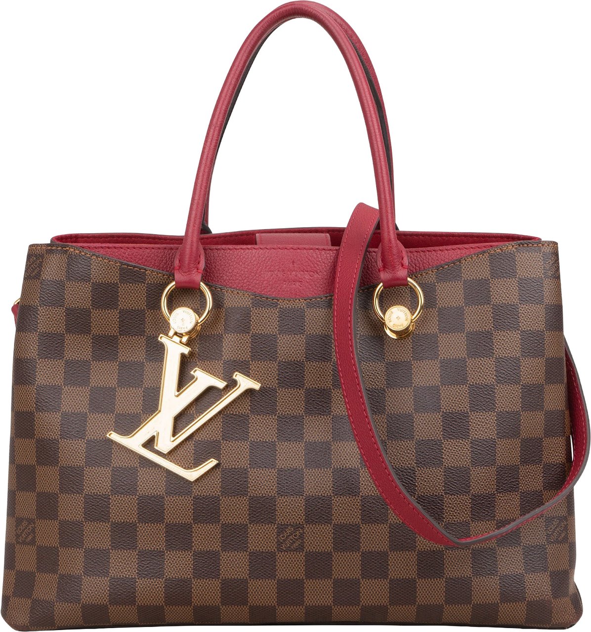 Louis Vuitton Louis Vuitton Monogram Damier Ebene Riverside Handbag Bruin