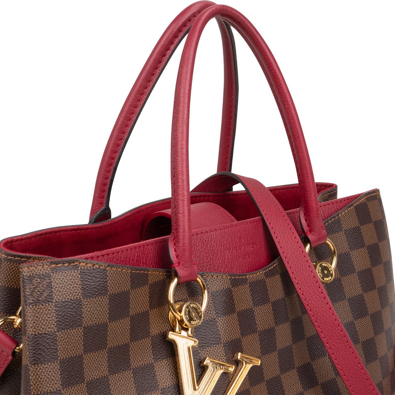Louis Vuitton Louis Vuitton Monogram Damier Ebene Riverside Handbag Bruin