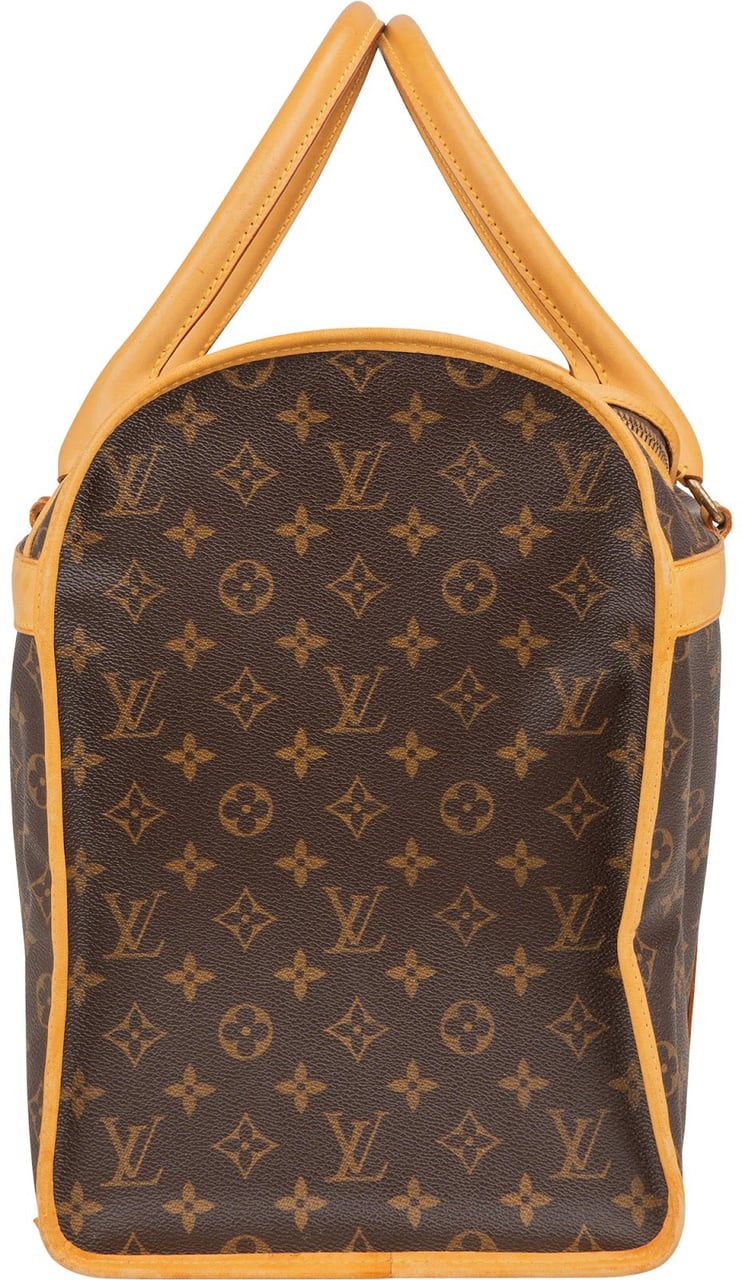 Louis Vuitton Louis Vuitton Monogram Canvas Sac Chien 50 Pet Carrier Handbag Bruin