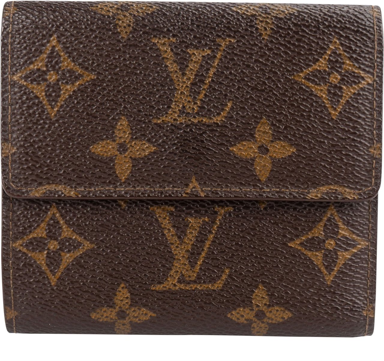 Louis Vuitton Louis Vuitton Monogram Canvas Elise Wallet Bruin