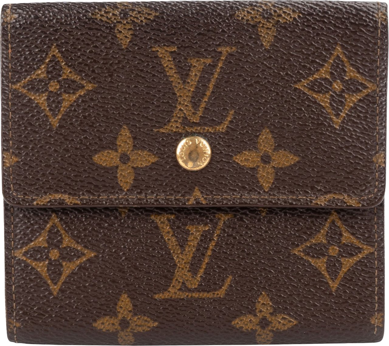 Louis Vuitton Louis Vuitton Monogram Canvas Elise Wallet Bruin