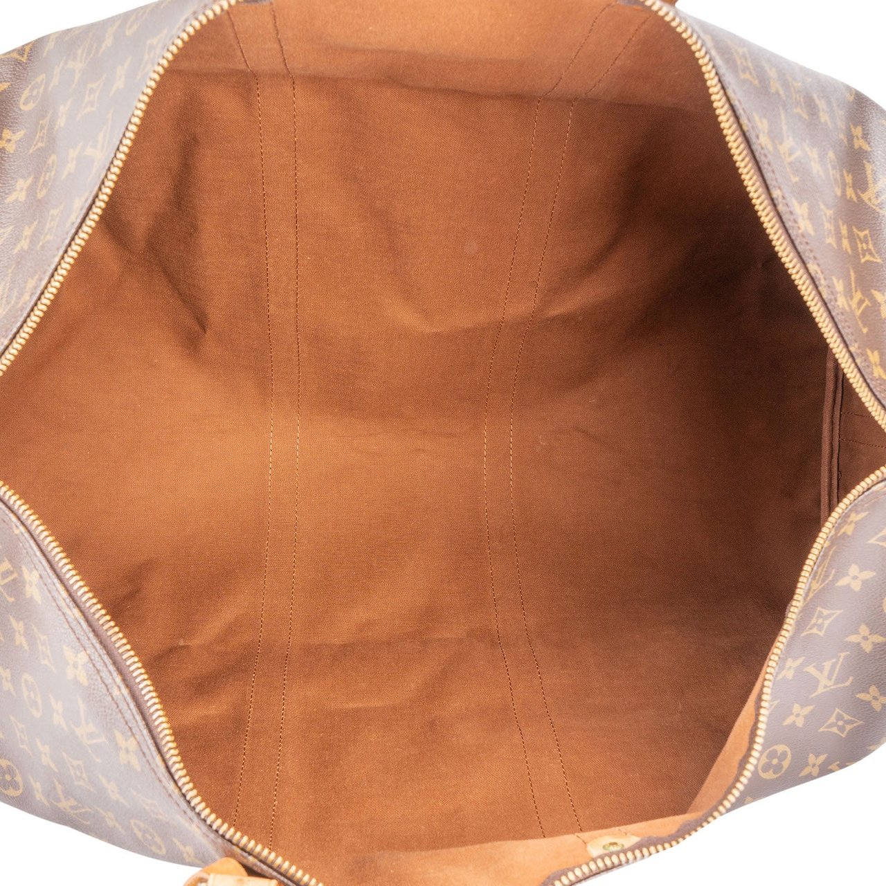 Louis Vuitton Louis Vuitton Monogram Canvas Keepall 60 Bandoulière Travel Bag Bruin