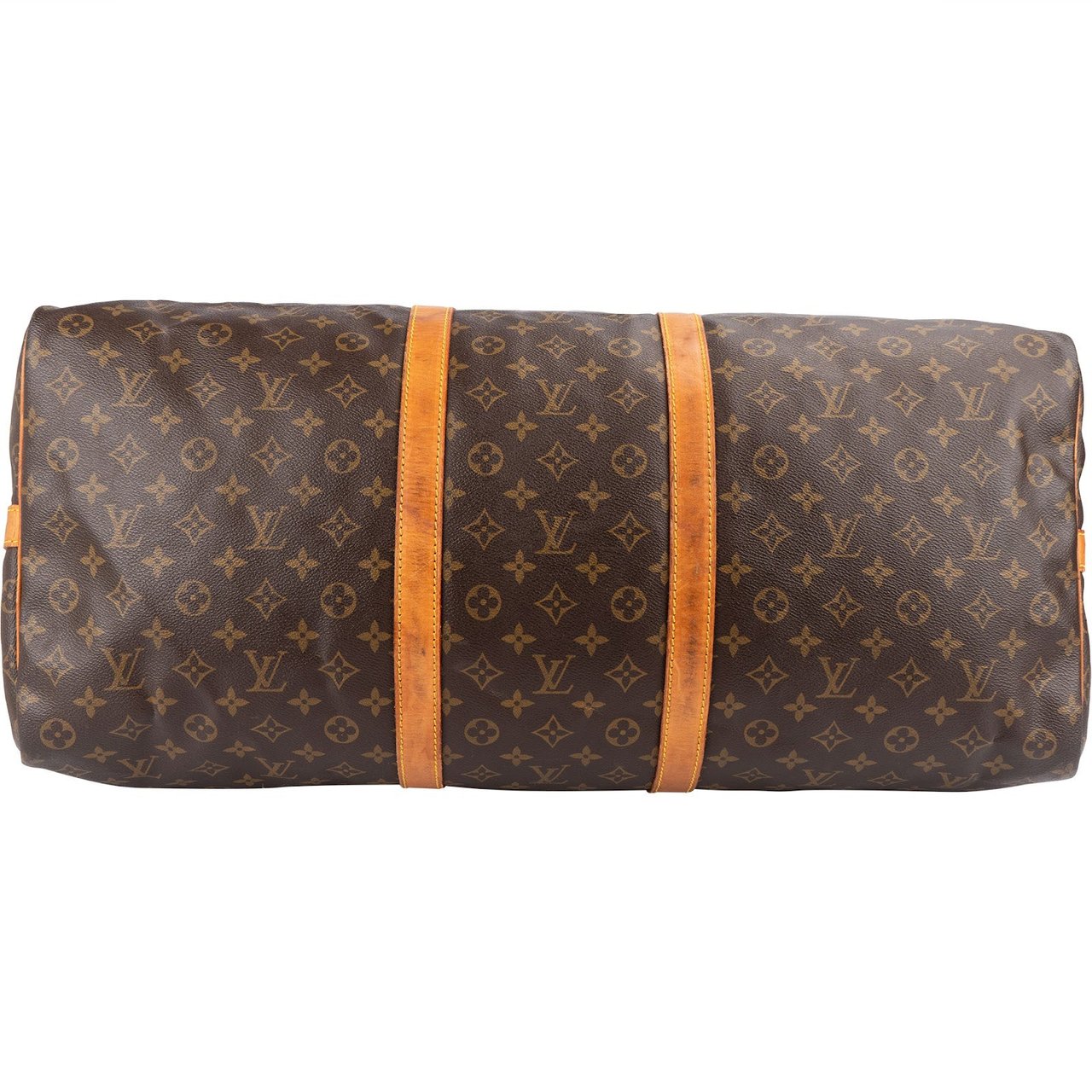 Louis Vuitton Louis Vuitton Monogram Canvas Keepall 60 Bandoulière Travel Bag Bruin
