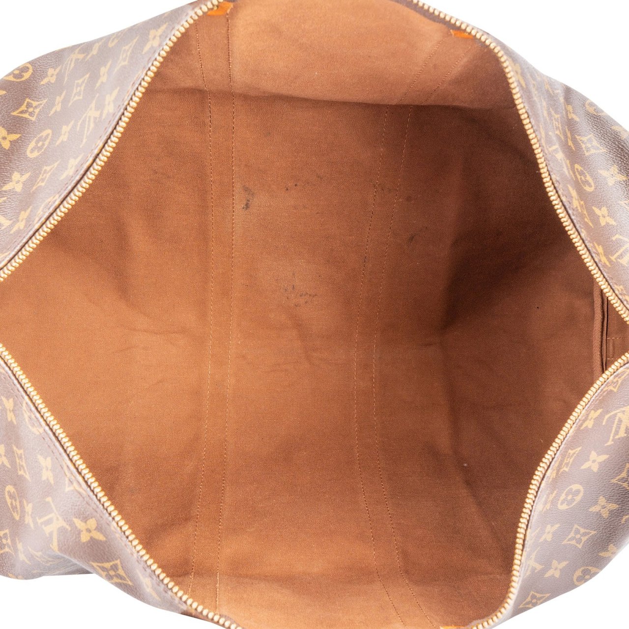 Louis Vuitton Louis Vuitton Monogram Canvas Keepall 55 Bandoulière Travel Bag Bruin