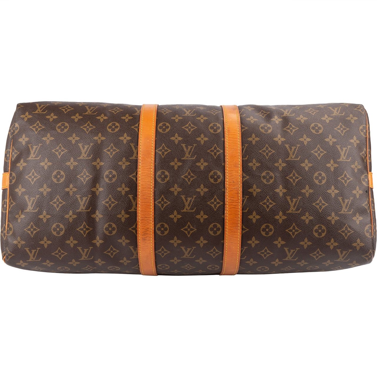 Louis Vuitton Louis Vuitton Monogram Canvas Keepall 55 Bandoulière Travel Bag Bruin
