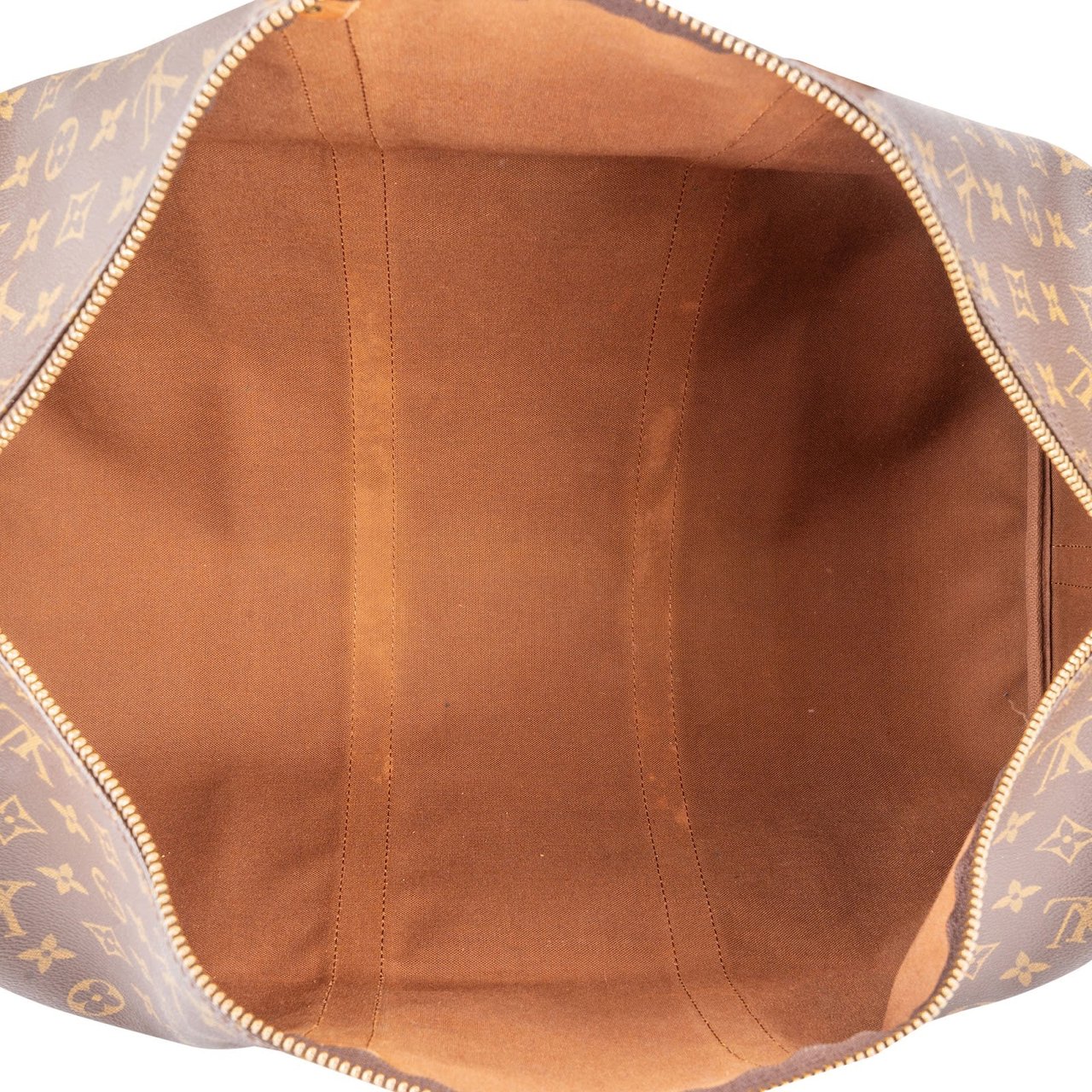 Louis Vuitton Louis Vuitton Monogram Canvas Keepall 50 Bandoulière Travel Bag Bruin