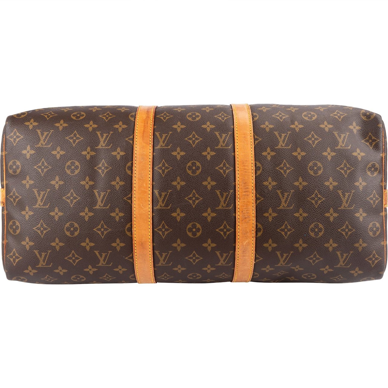 Louis Vuitton Louis Vuitton Monogram Canvas Keepall 50 Bandoulière Travel Bag Bruin