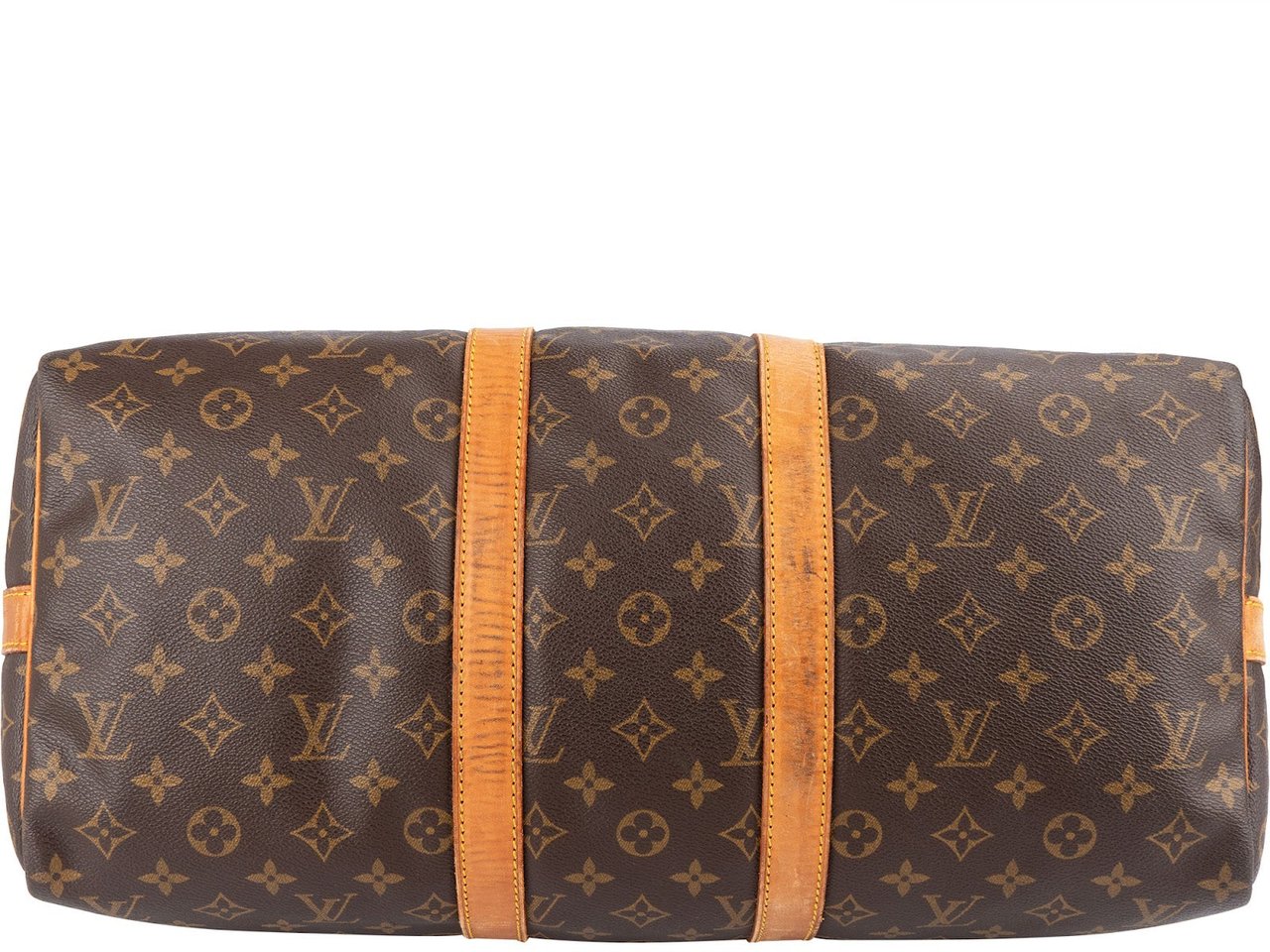Louis Vuitton Louis Vuitton Monogram Canvas Keepall 45 Bandoulière Travel Bag Bruin