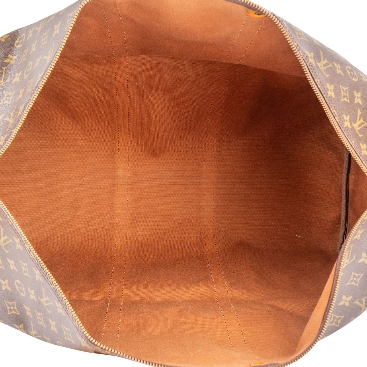 Louis Vuitton Louis Vuitton Monogram Canvas Keepall 60 Bandoulière Travel Bag Bruin
