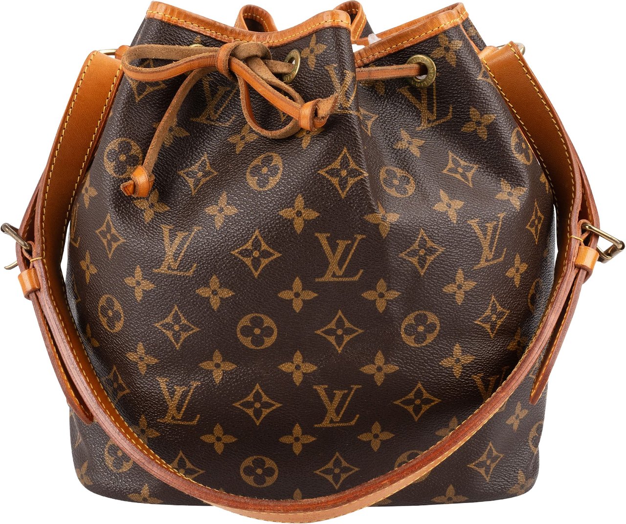 Louis Vuitton Louis Vuitton Monogram Canvas Sac Noé Petit Shoulder Bag Bruin