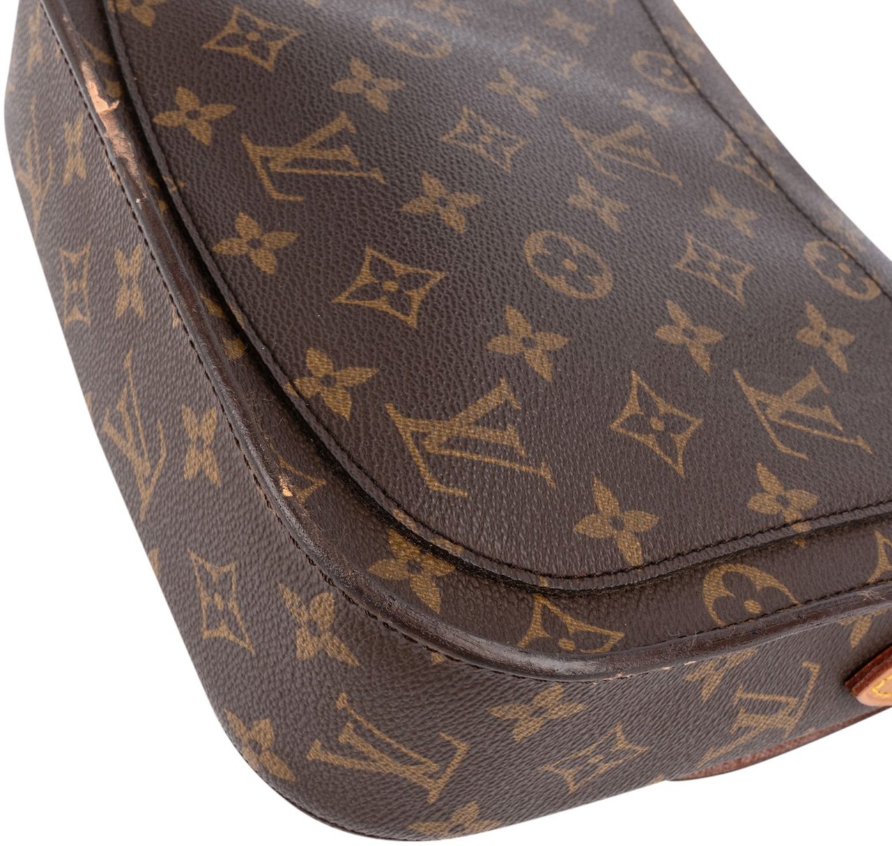 Louis Vuitton Louis Vuitton Monogram Canvas Saint Cloud GM Crossbody Bag Bruin