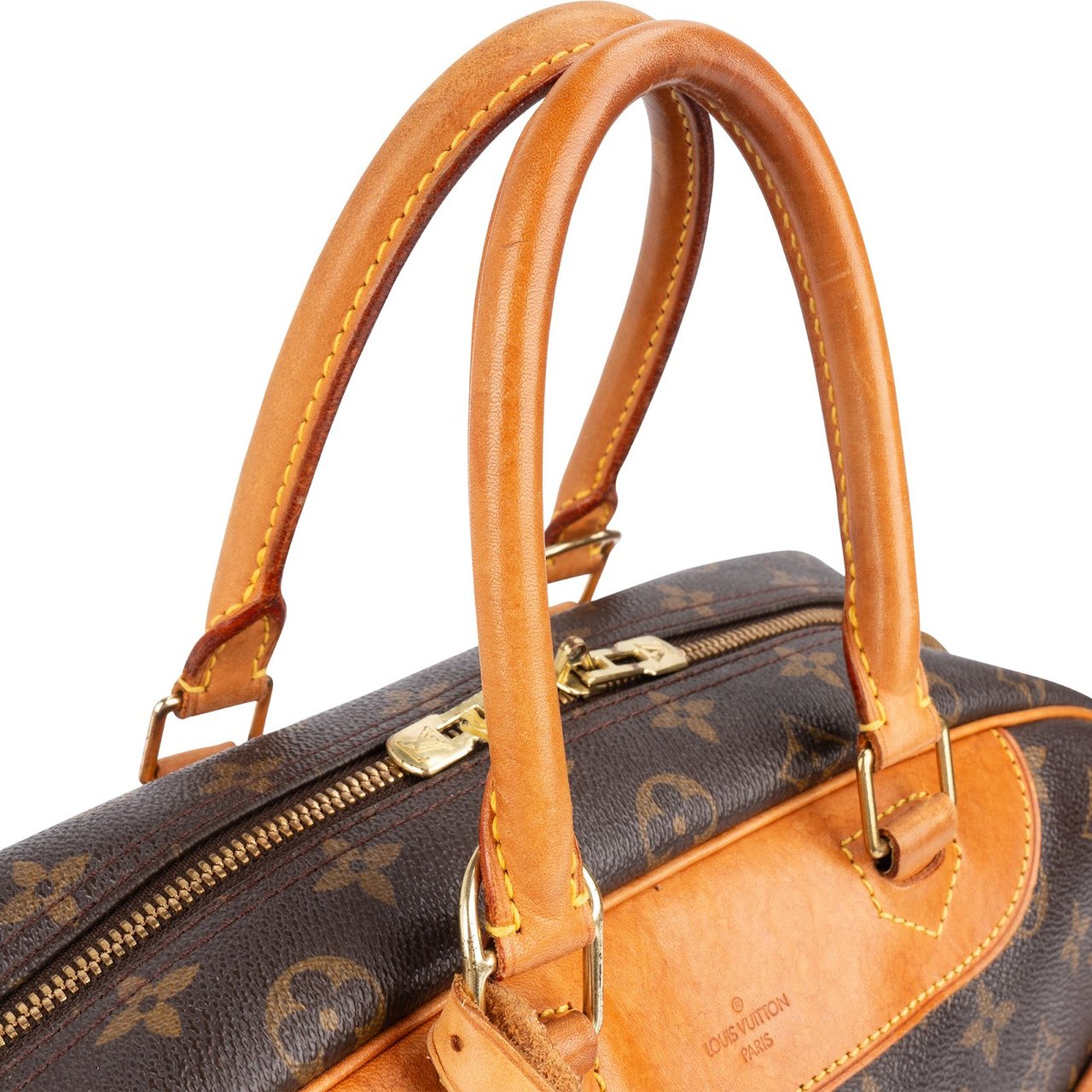 Louis Vuitton Louis Vuitton Monogram Canvas Deauville Handbag Bruin