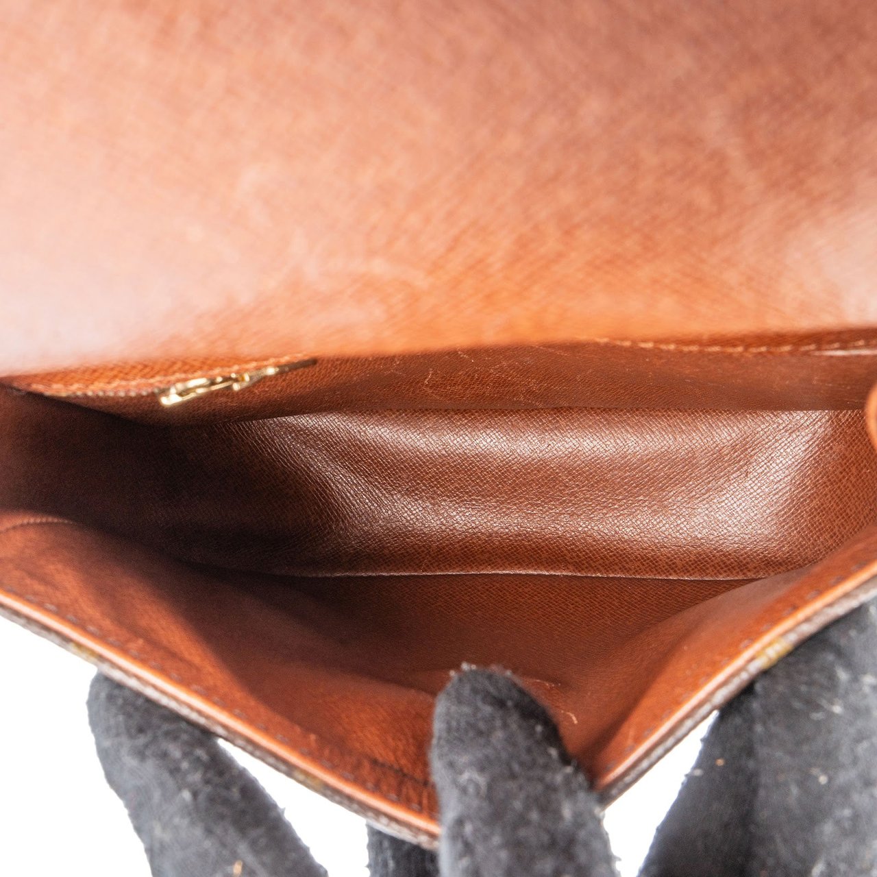 Louis Vuitton Louis Vuitton Monogram Canvas Saint Cloud MM Crossbody Bag Bruin