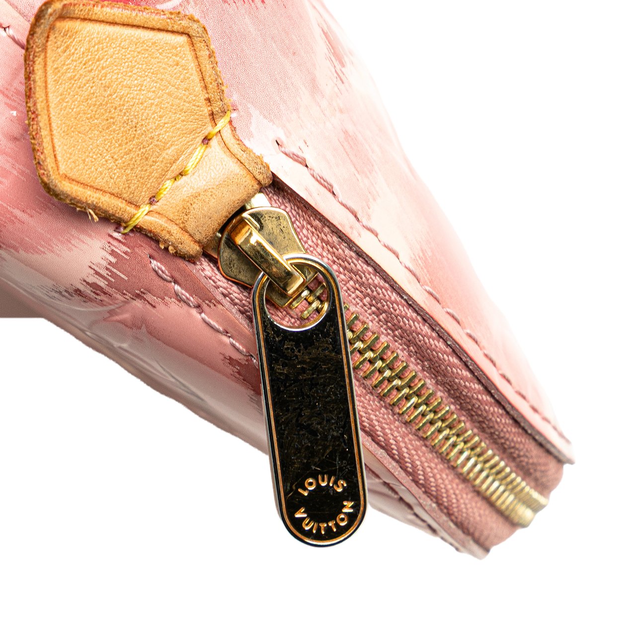 Louis Vuitton Monogram Vernis Ikat Cosmetic Pouch Roze