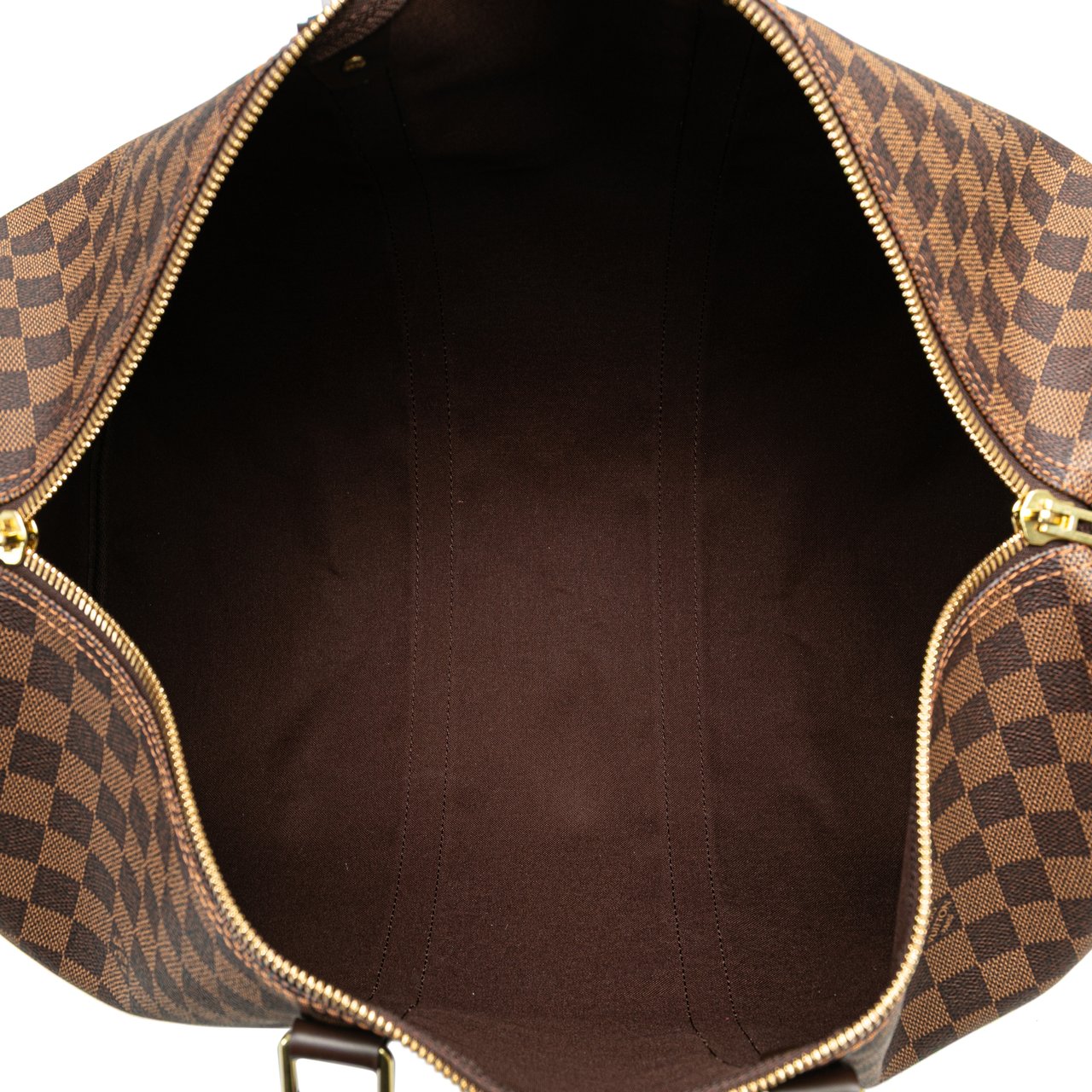 Louis Vuitton Damier Ebene Keepall 50 Bruin