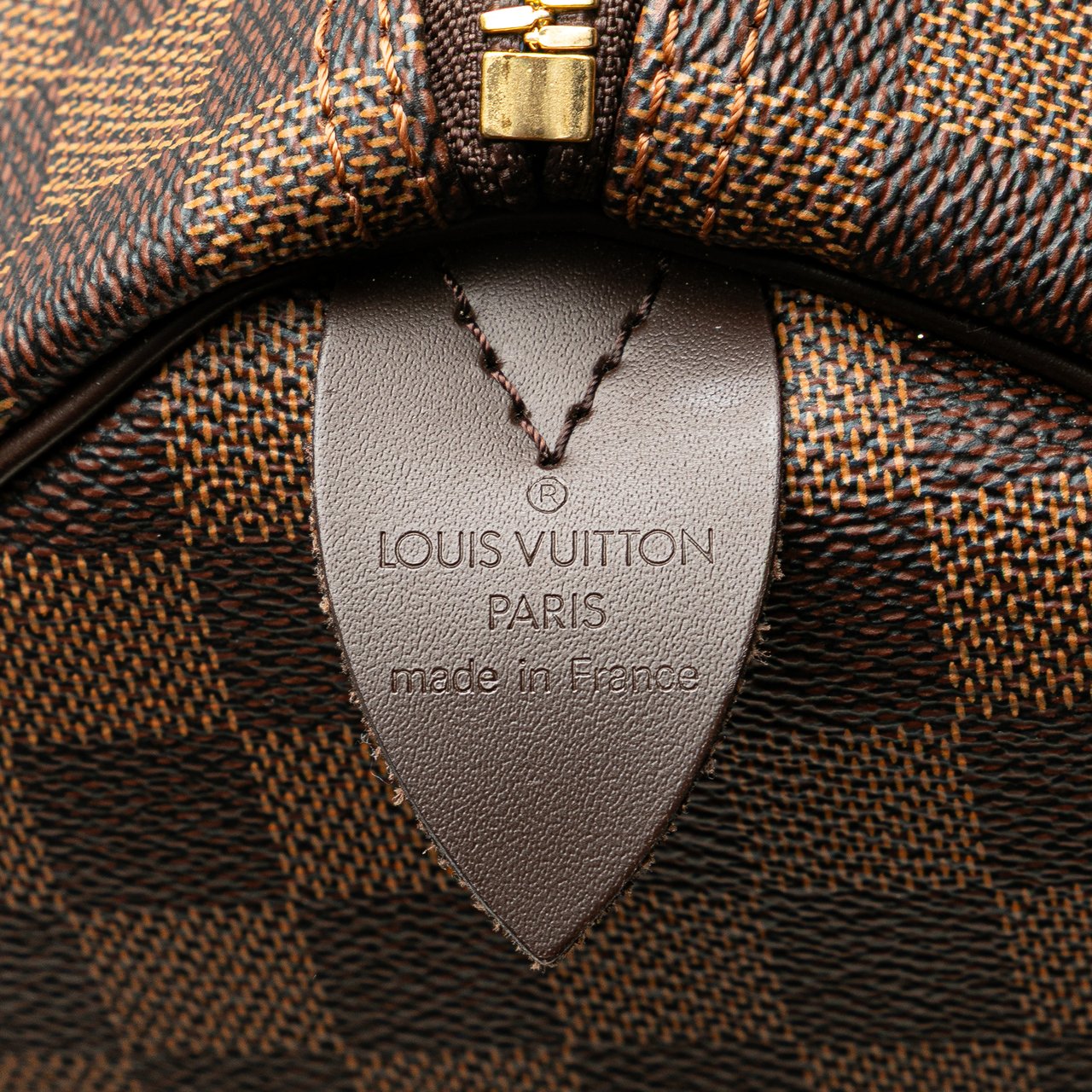 Louis Vuitton Damier Ebene Keepall 50 Bruin