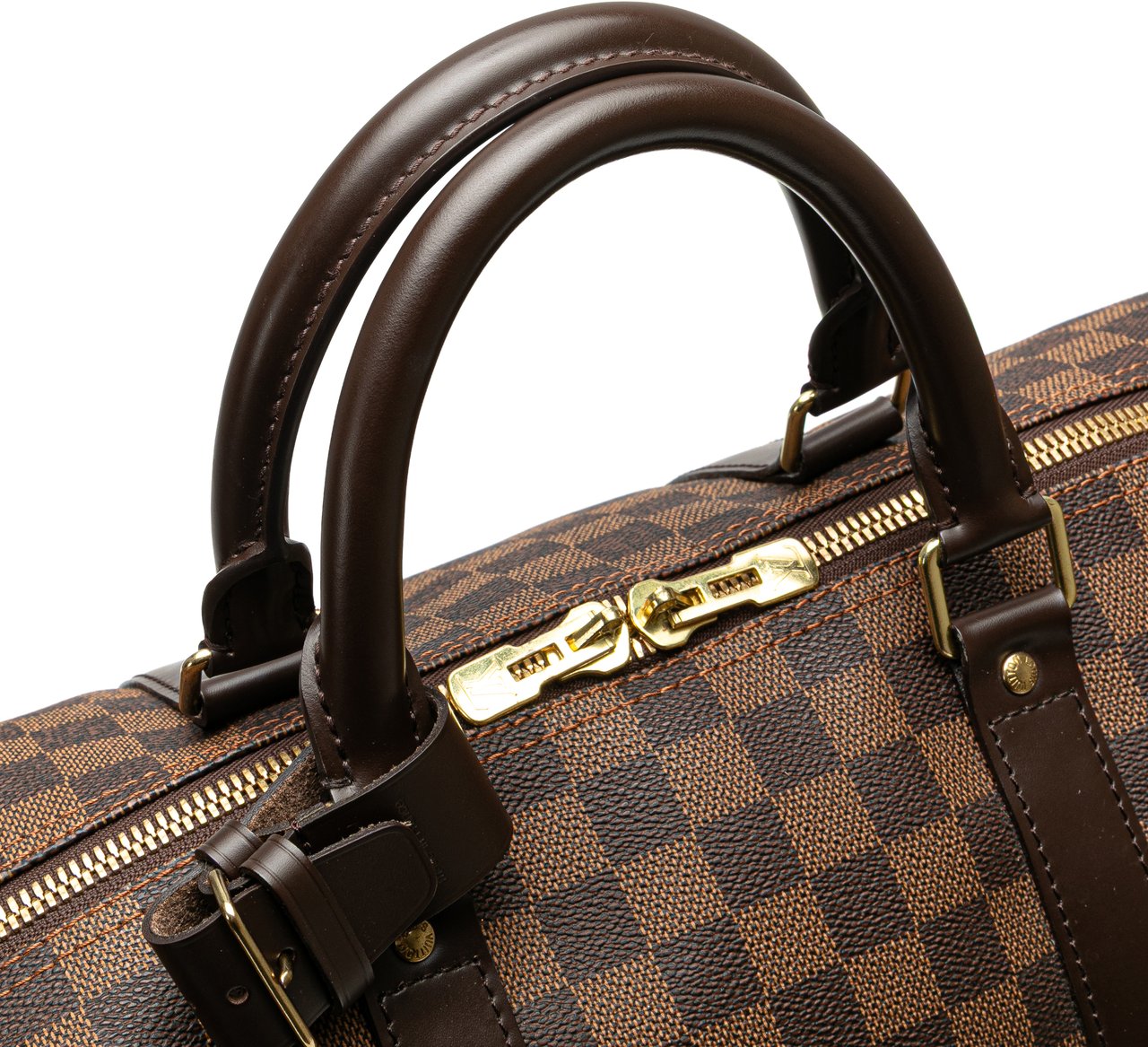Louis Vuitton Damier Ebene Keepall 50 Bruin