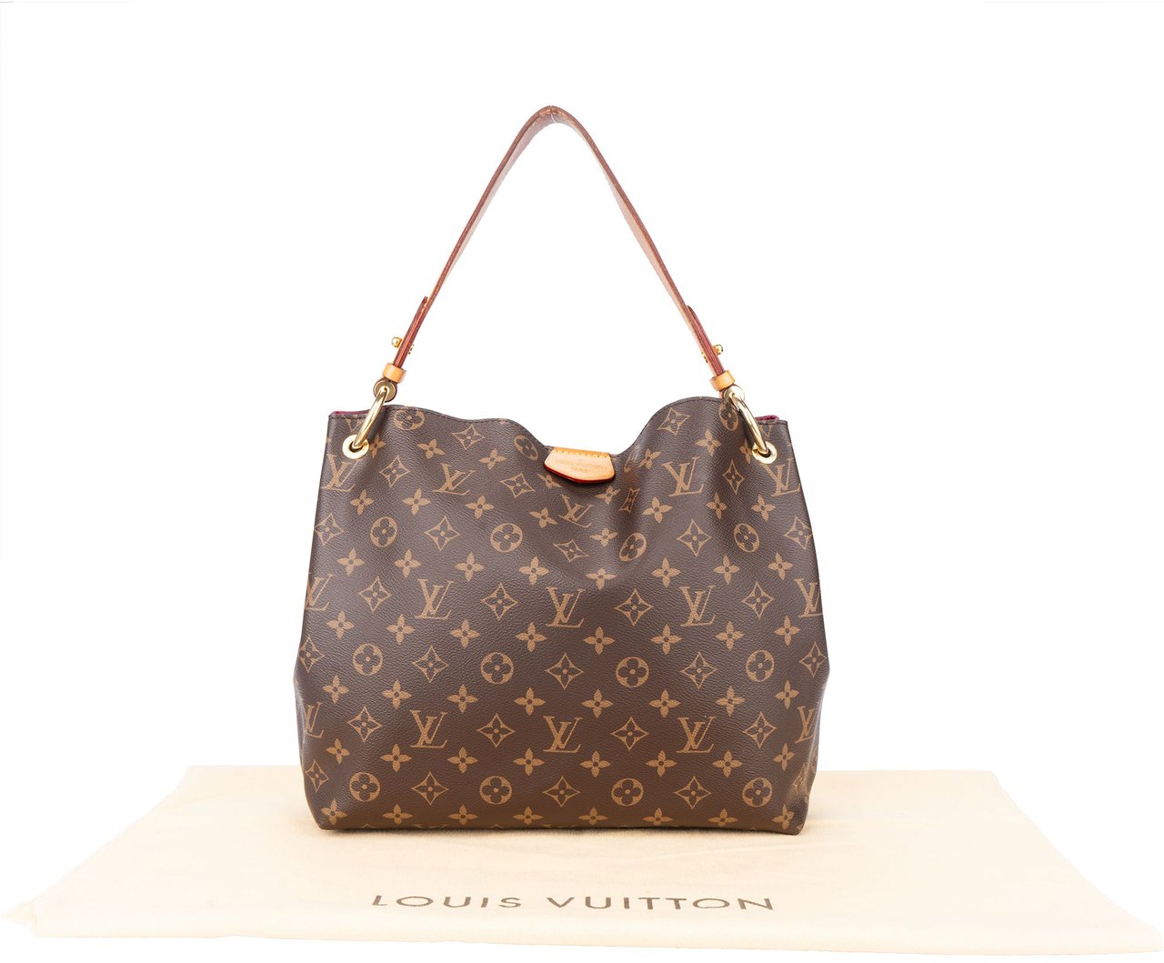 Louis Vuitton Louis Vuitton Canvas Monogram Graceful PM Handbag Bruin