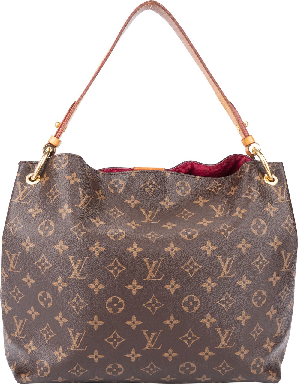 Louis Vuitton Louis Vuitton Canvas Monogram Graceful PM Handbag Bruin