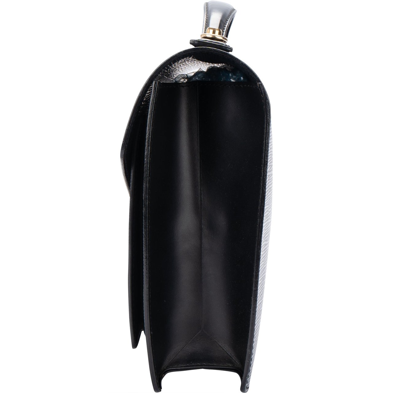 Louis Vuitton Louis Vuitton Noir Epi Leather Monceau Handbag Divers
