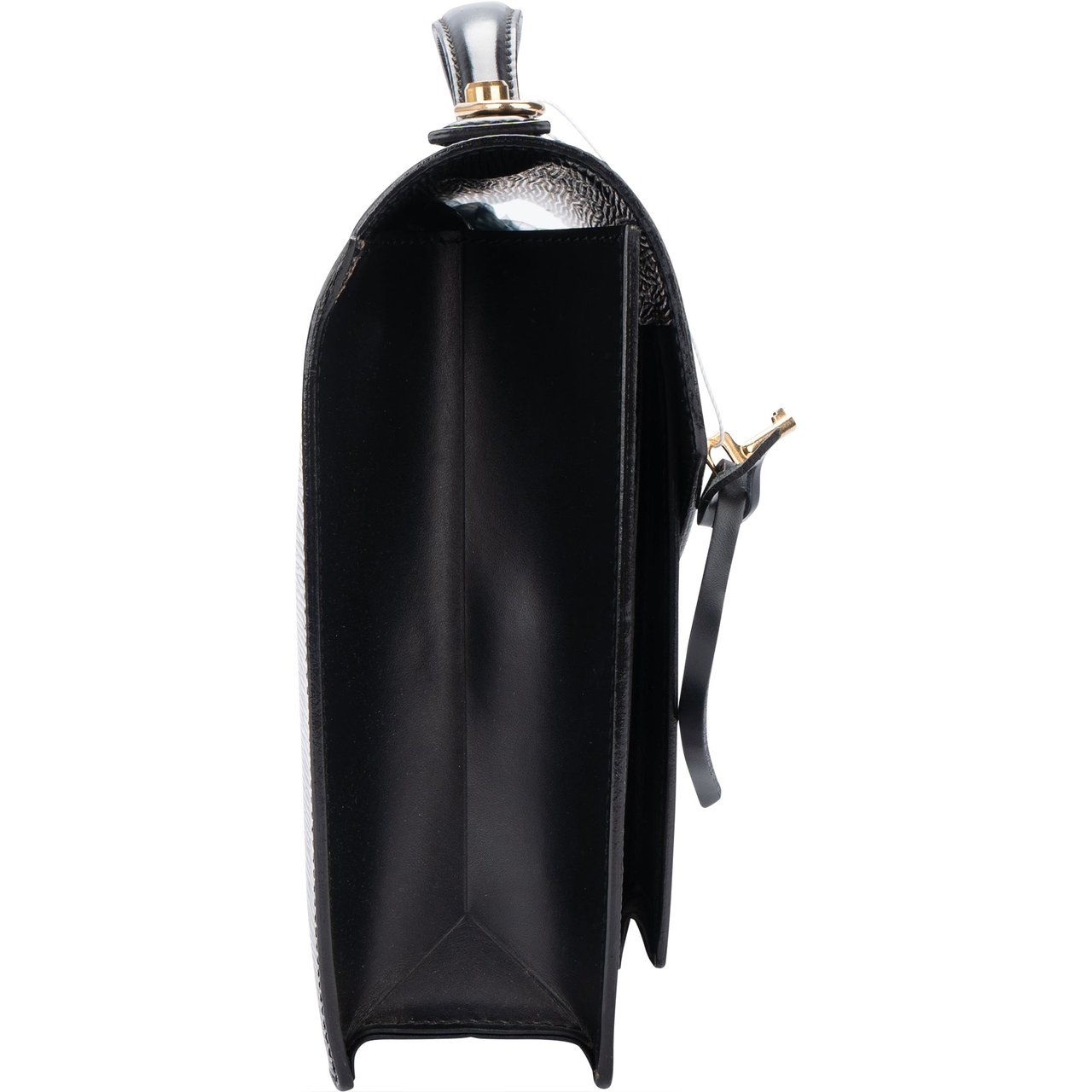 Louis Vuitton Louis Vuitton Noir Epi Leather Monceau Handbag Divers