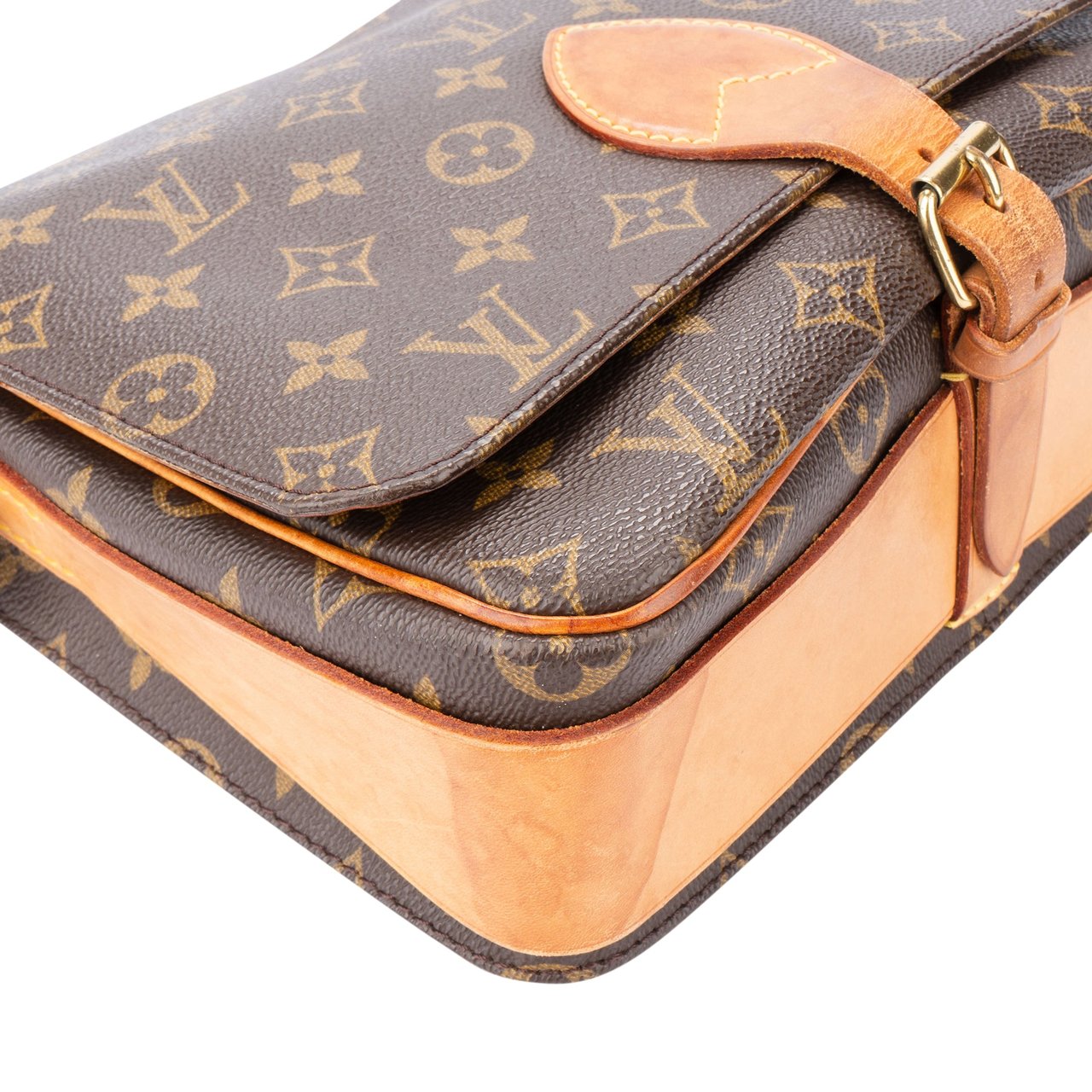 Louis Vuitton Louis Vuitton Canvas Monogram Cartouchiere GM Crossbody Bag Divers