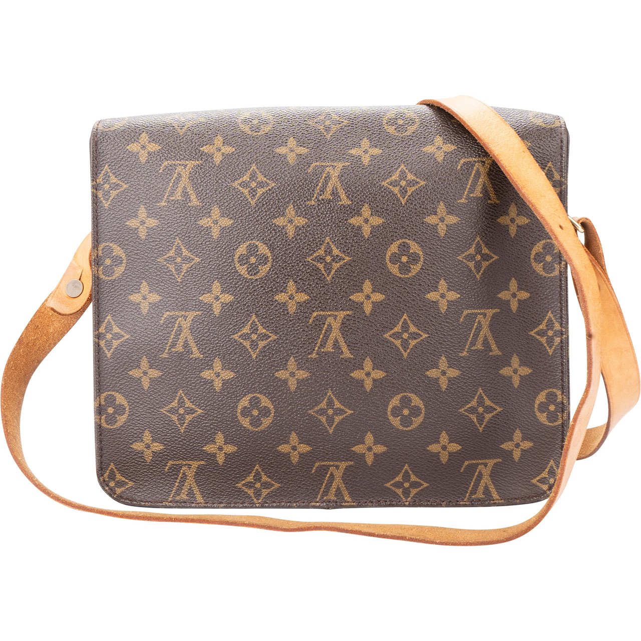 Louis Vuitton Louis Vuitton Canvas Monogram Cartouchiere GM Crossbody Bag Divers
