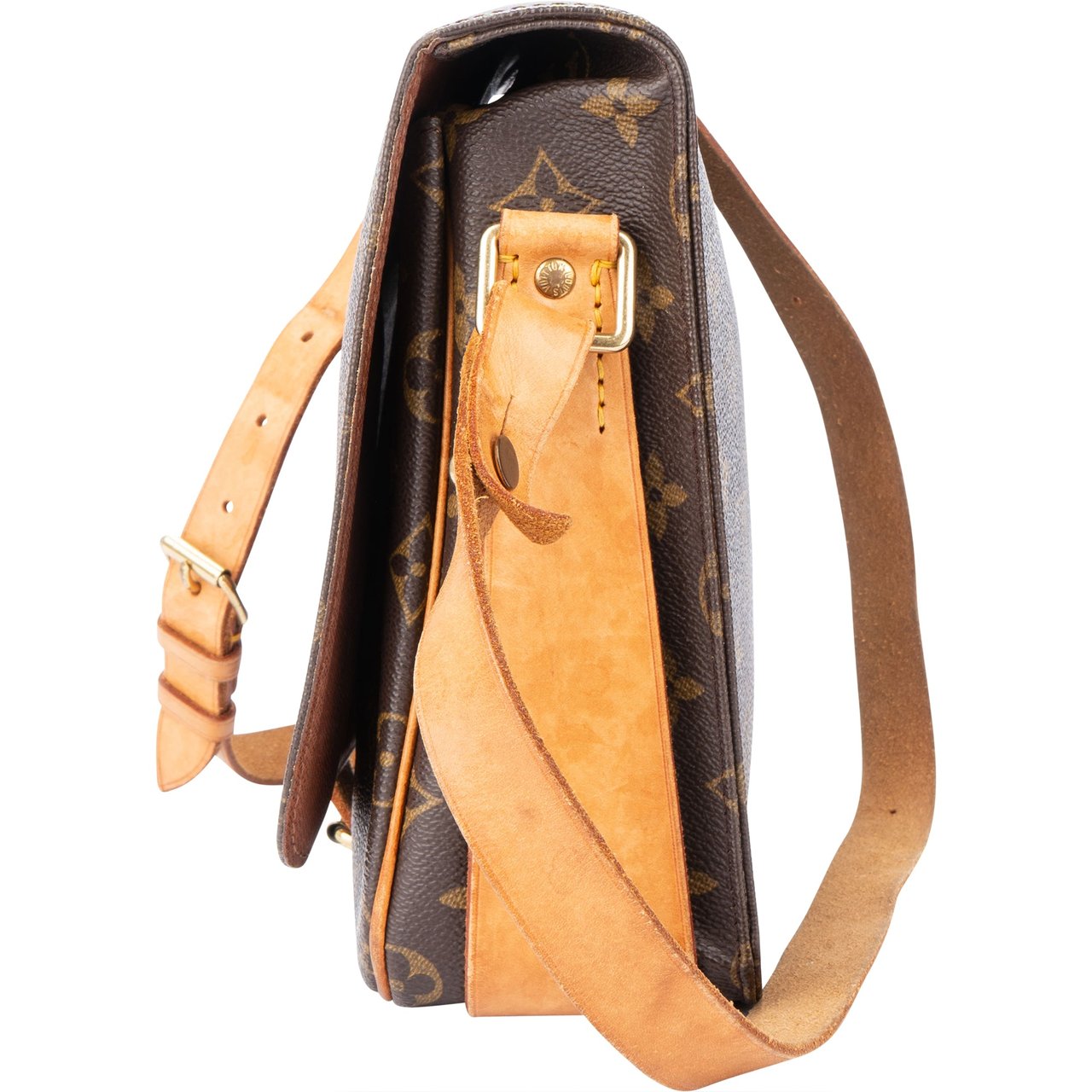 Louis Vuitton Louis Vuitton Canvas Monogram Cartouchiere GM Crossbody Bag Divers