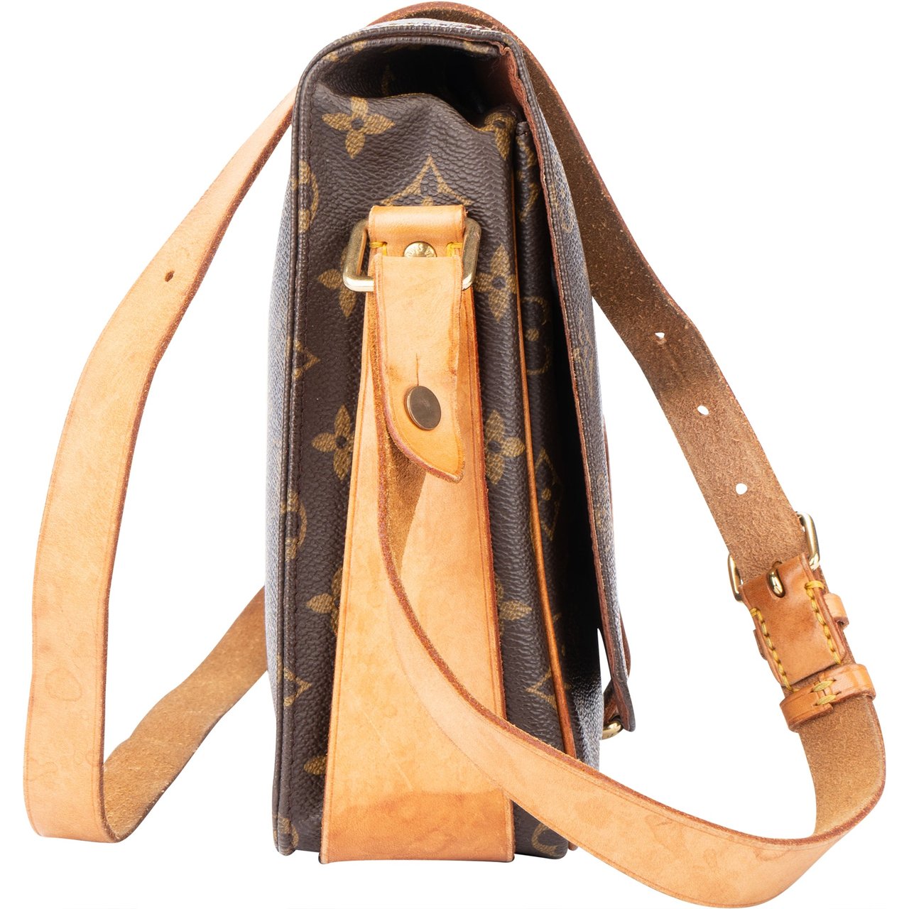 Louis Vuitton Louis Vuitton Canvas Monogram Cartouchiere GM Crossbody Bag Divers