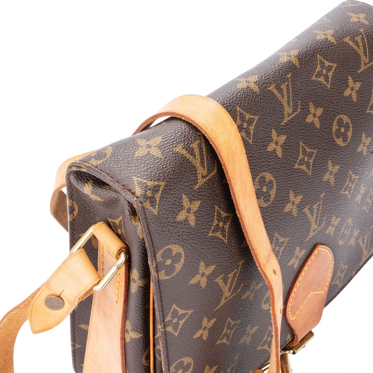 Louis Vuitton Louis Vuitton Canvas Monogram Cartouchiere GM Crossbody Bag Divers